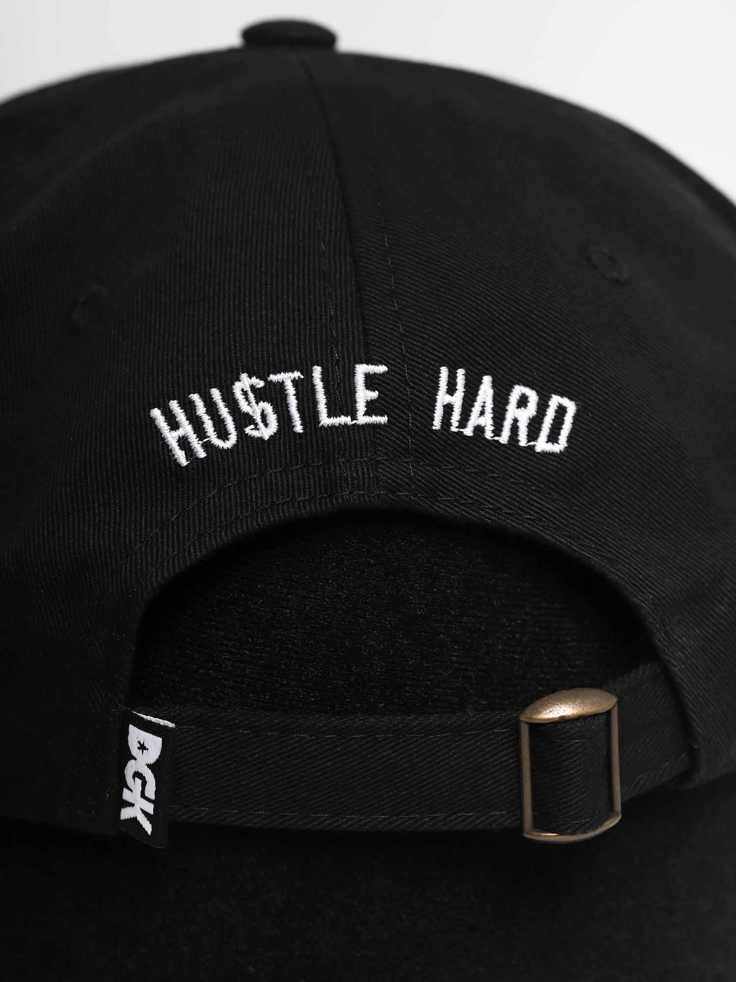 Czapka z daszkiem DGK Hustle Hard Strapback ZD (black)