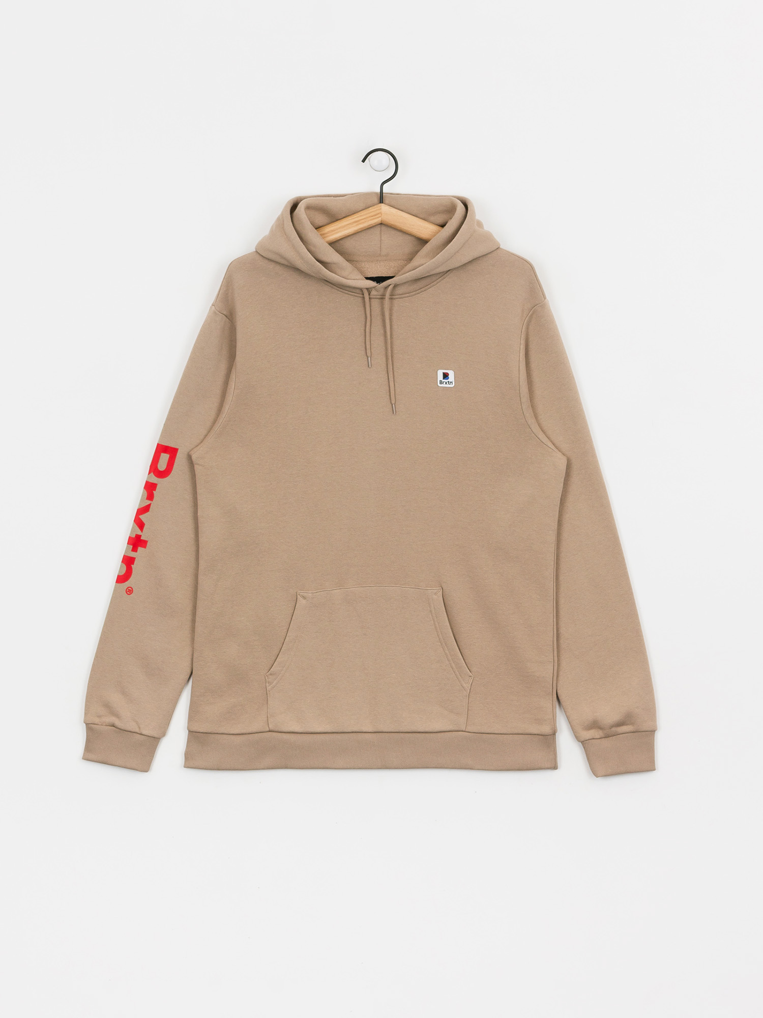 Bluza z kapturem Brixton Stowell VII Intl HD (light khaki)