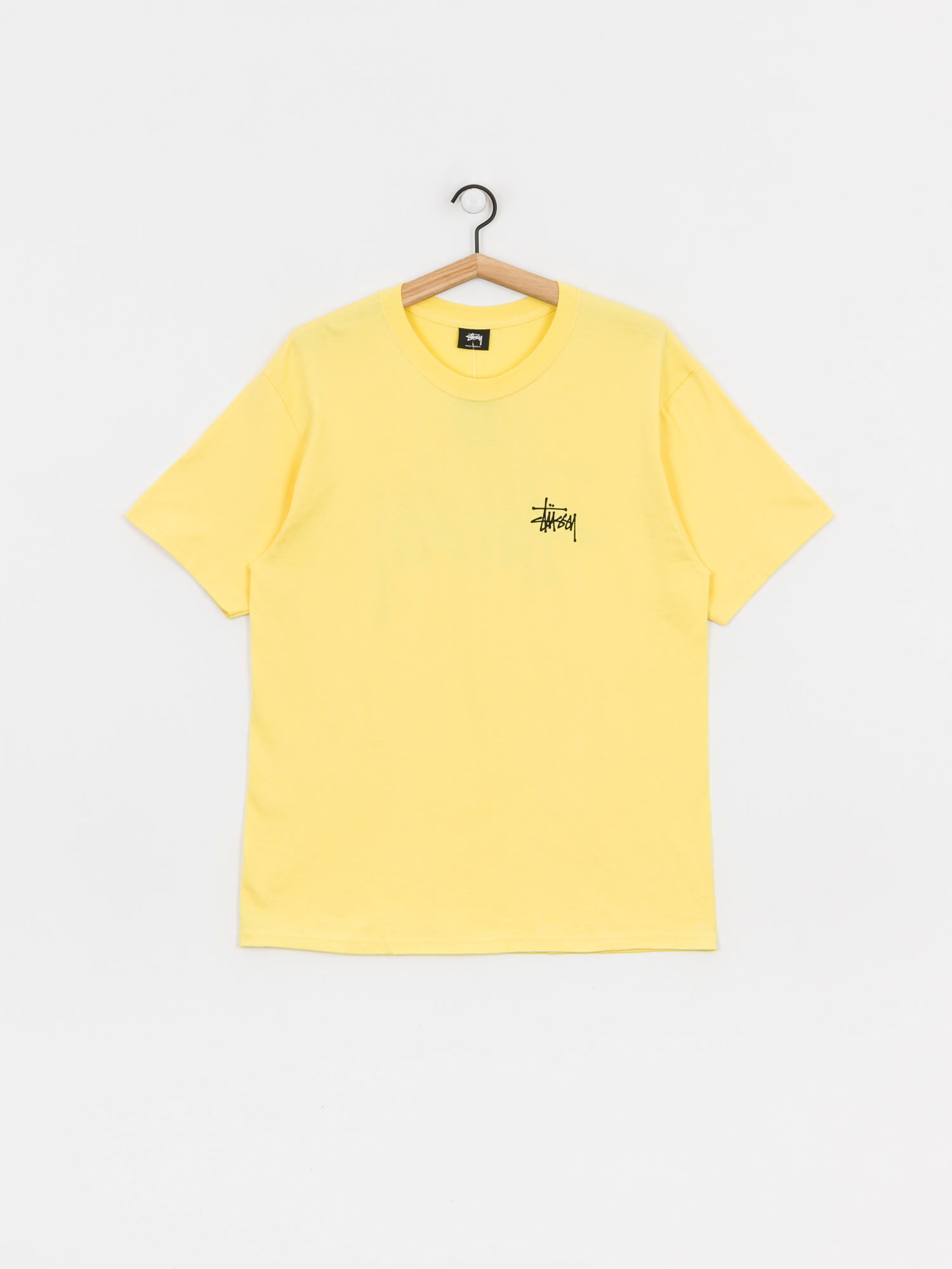 T-shirt Stussy Basic Stussy (yellow)
