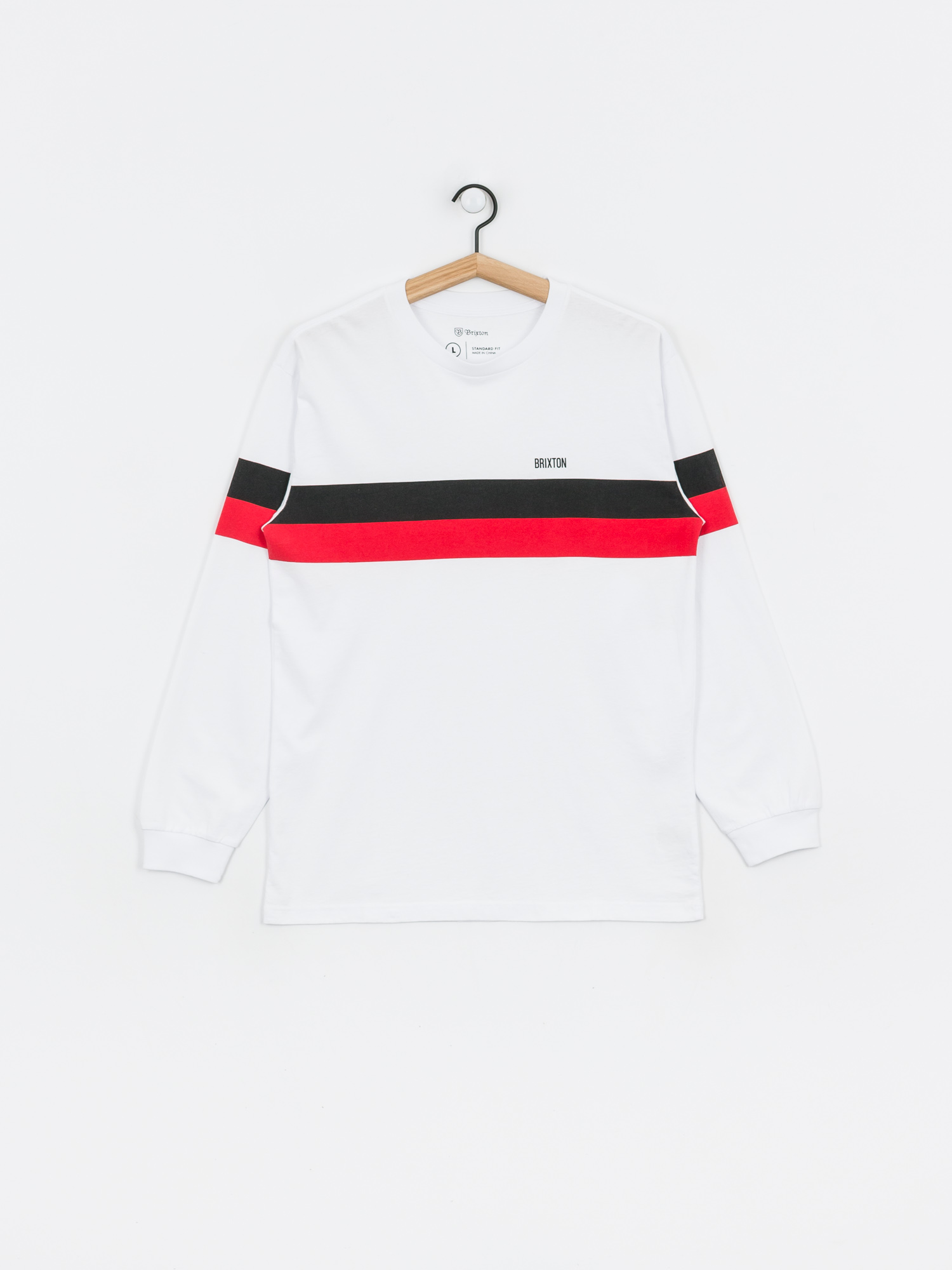 Longsleeve Brixton Brockton Stt (white)