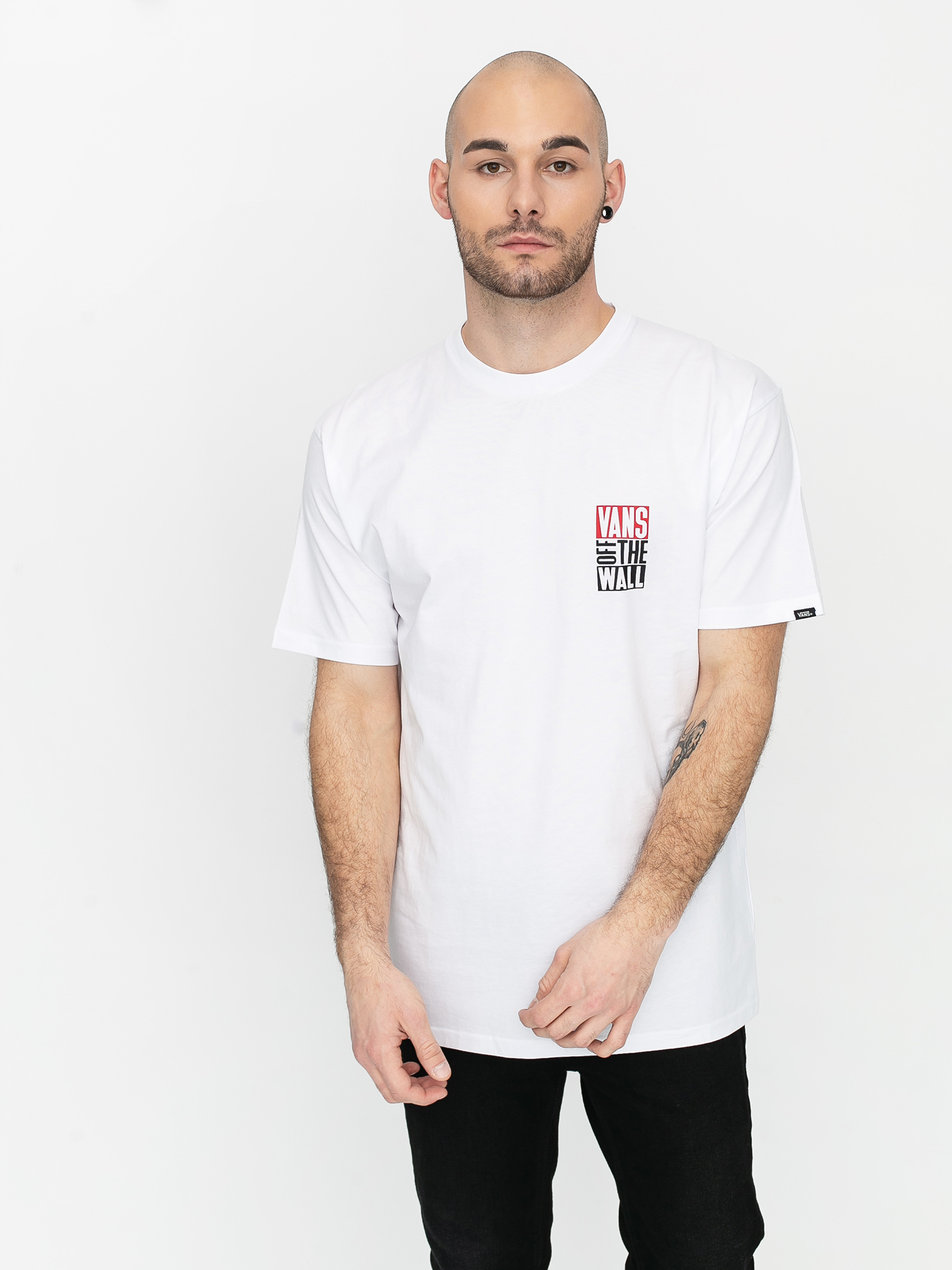 T-shirt Vans New Stax (white)