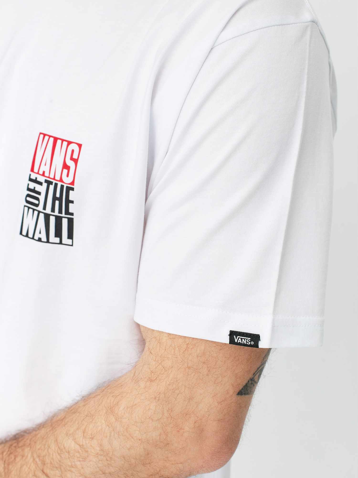 T-shirt Vans New Stax (white)