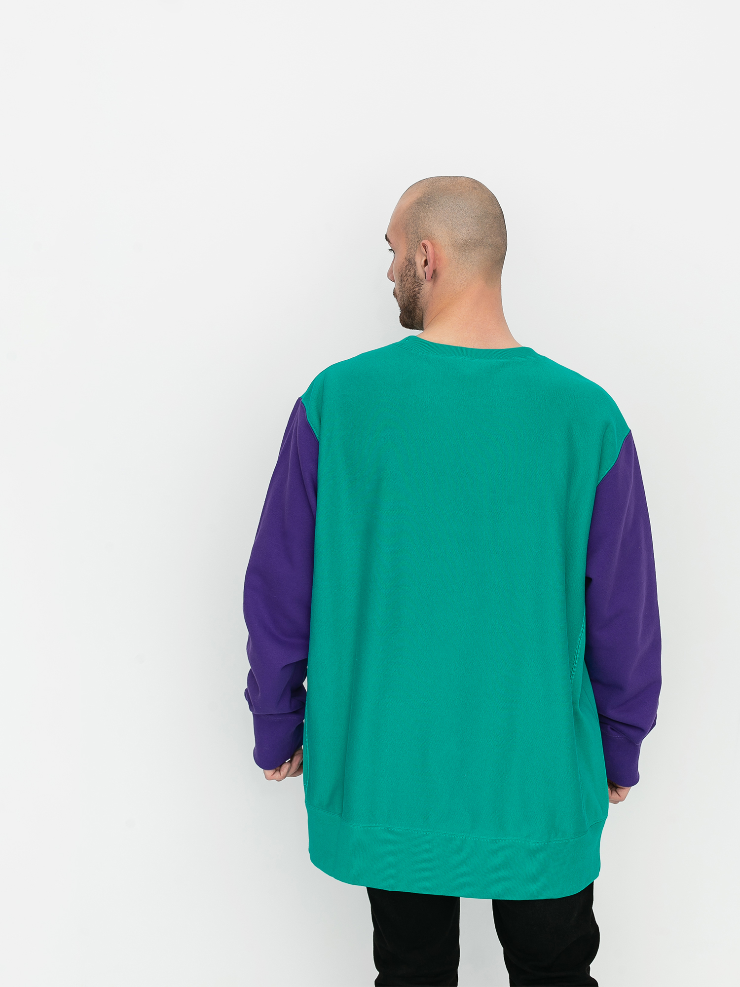 Bluza Champion Premium Crewneck Sweatshirt 214284 (spgr/prp)