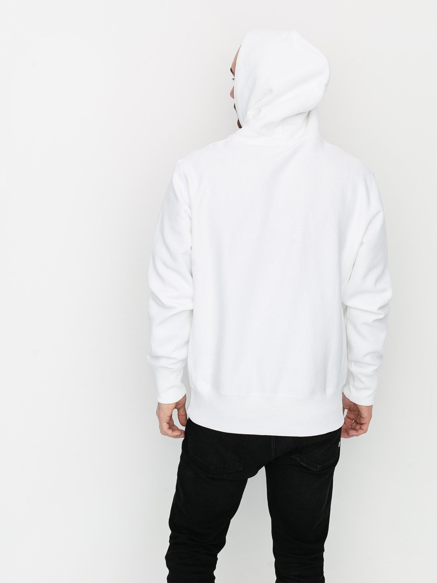 Bluza z kapturem Champion Premium  Sweatshirt HD 214675 (wht)