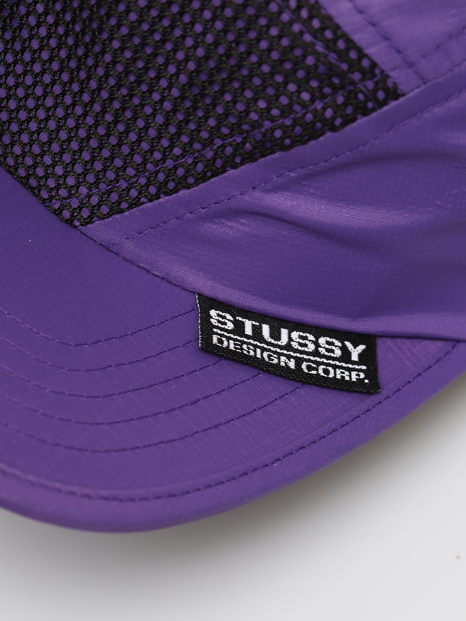 Czapka z daszkiem Stussy Mesh Front Camp ZD (purple)