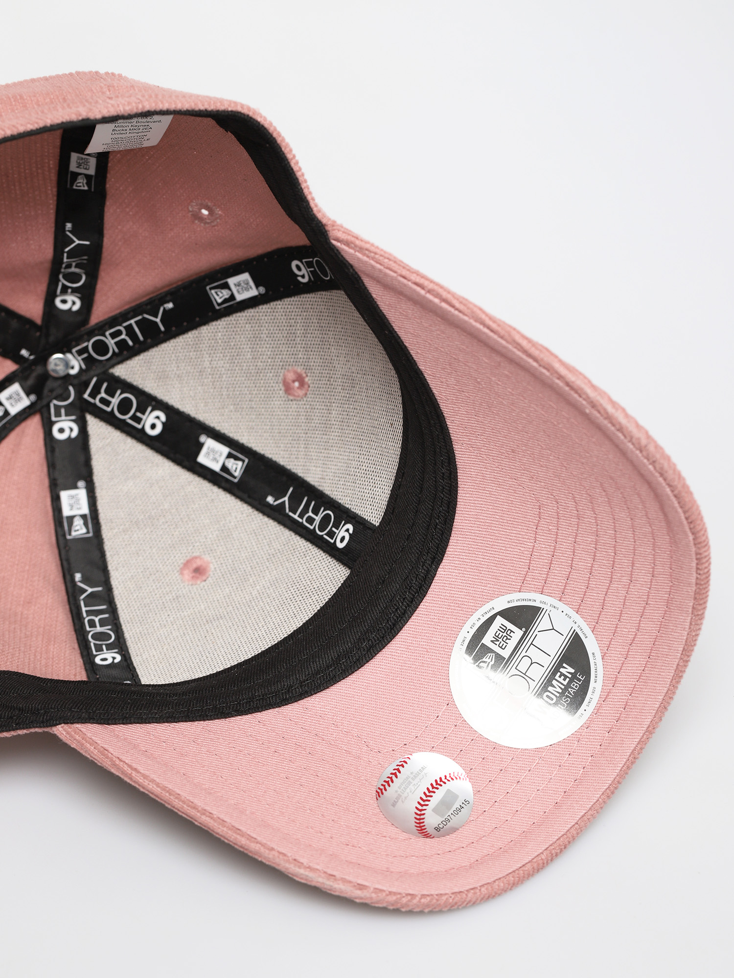 Czapka z daszkiem New Era Pastel Cord 9Forty ZD Wmn (new york yankees bsk)