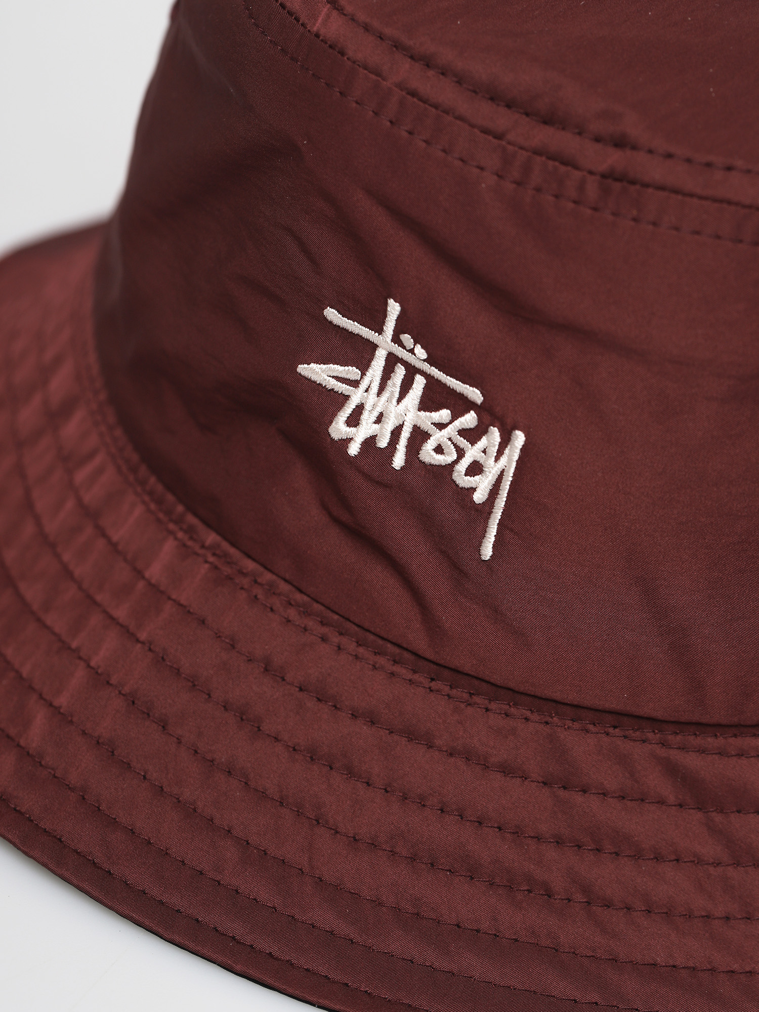 Kapelusz Stussy Reversible Bucket (berry)