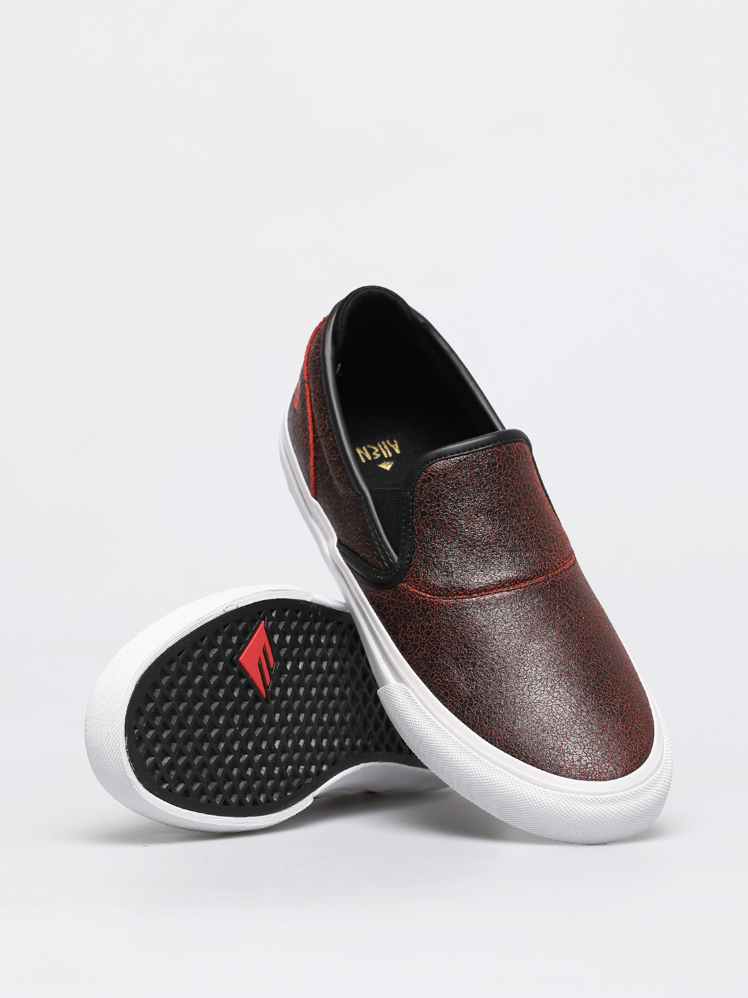 Buty Emerica Wino G6 Slip On (black/red/white)