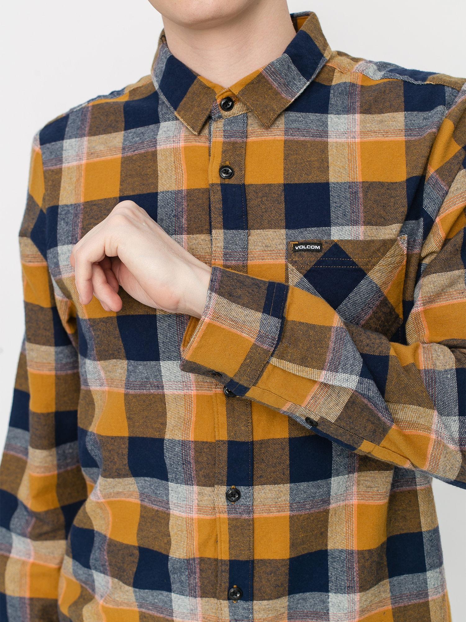 Koszula Volcom Caden Plaid (bronze)