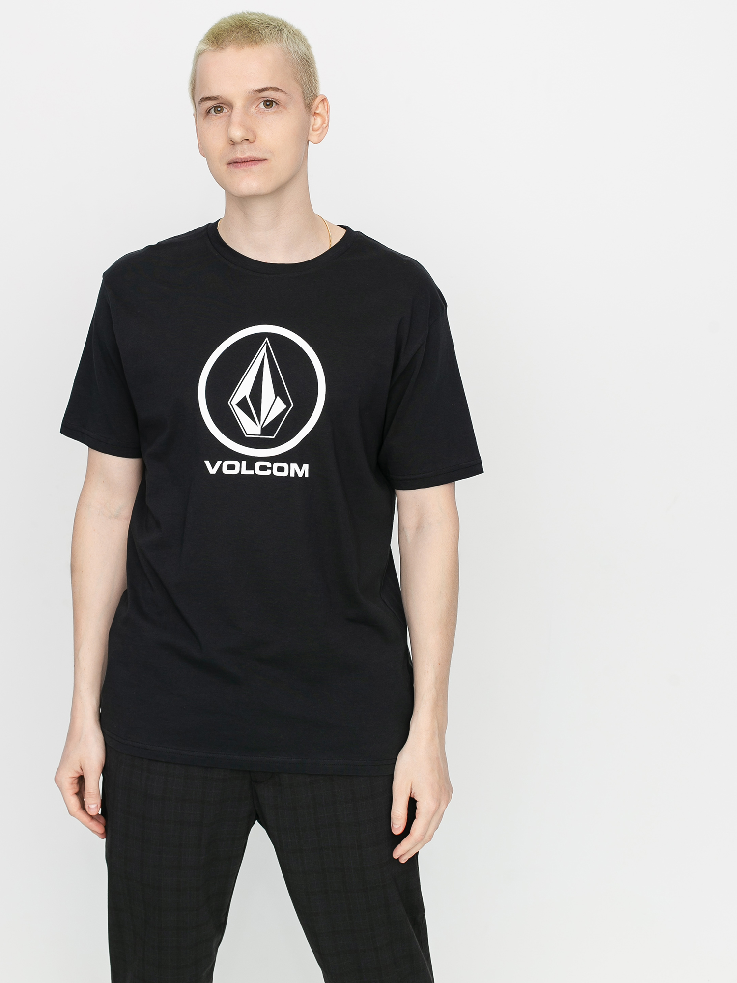 T-shirt Volcom Crisp Stone Bsc (black)