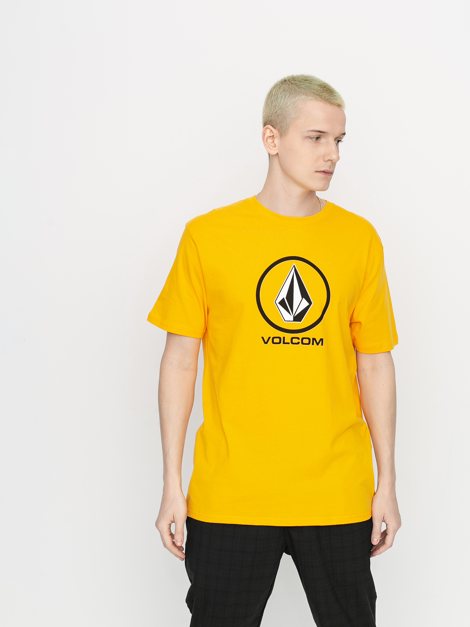 T-shirt Volcom Crisp Stone Bsc (citrus gold)