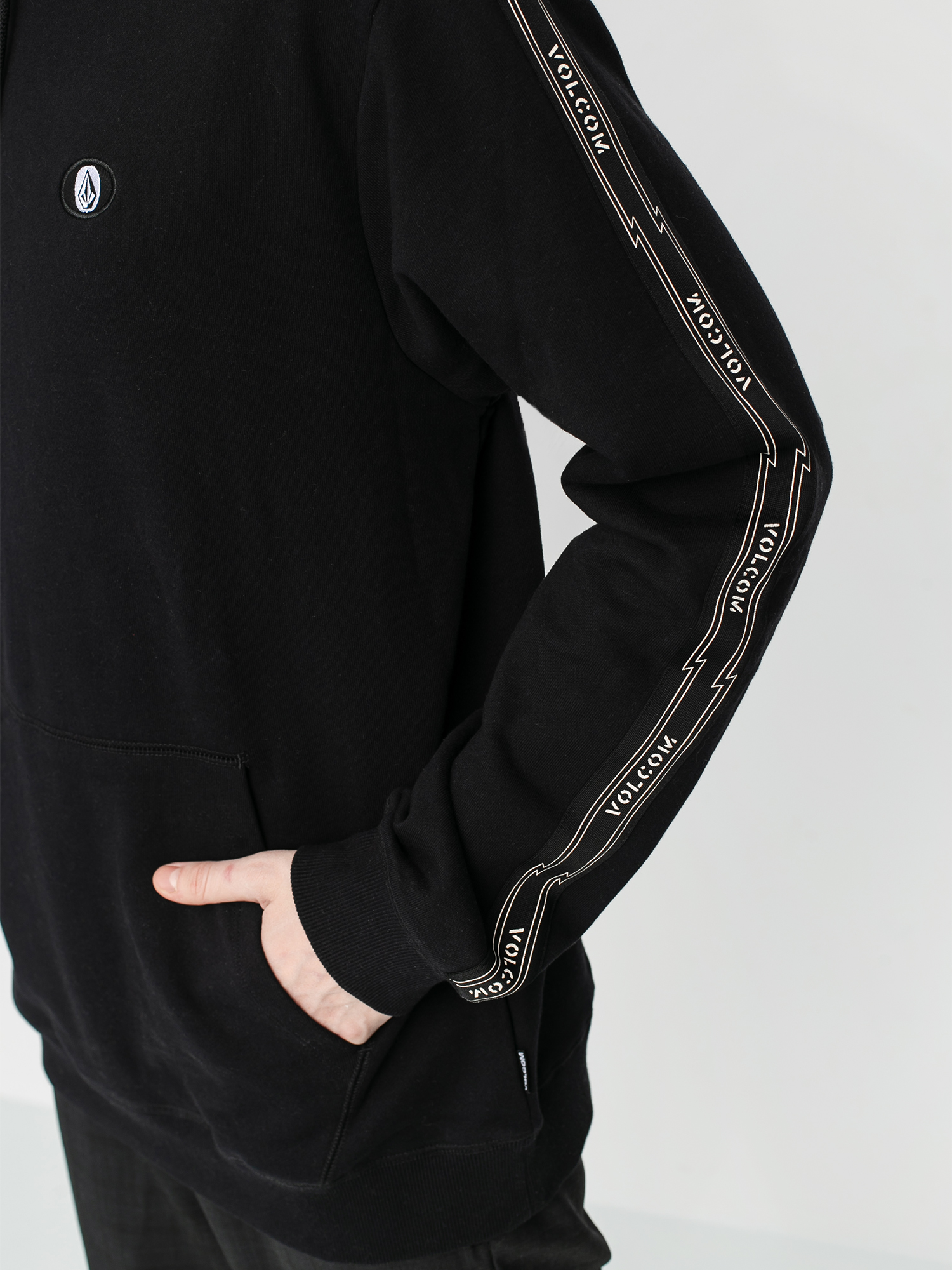 Bluza z kapturem Volcom Rysin HD (black)