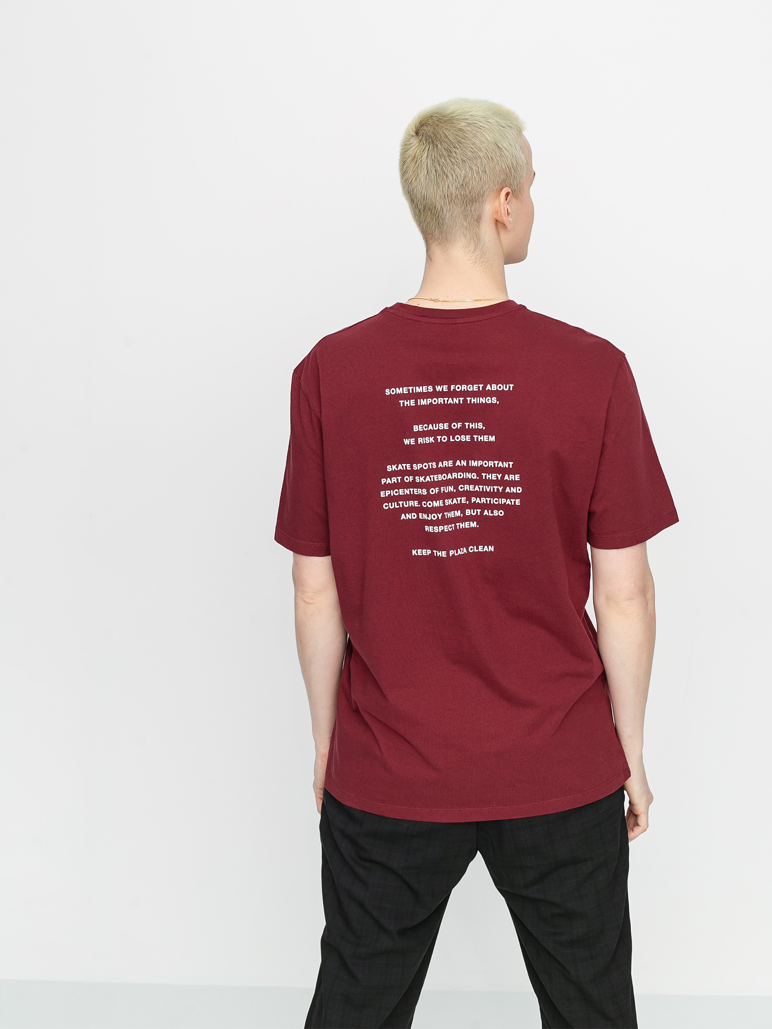 T-shirt Volcom X Macba Life #1 (cabernet)