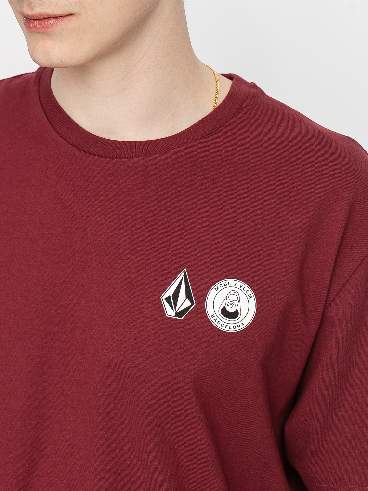 T-shirt Volcom X Macba Life #1 (cabernet)