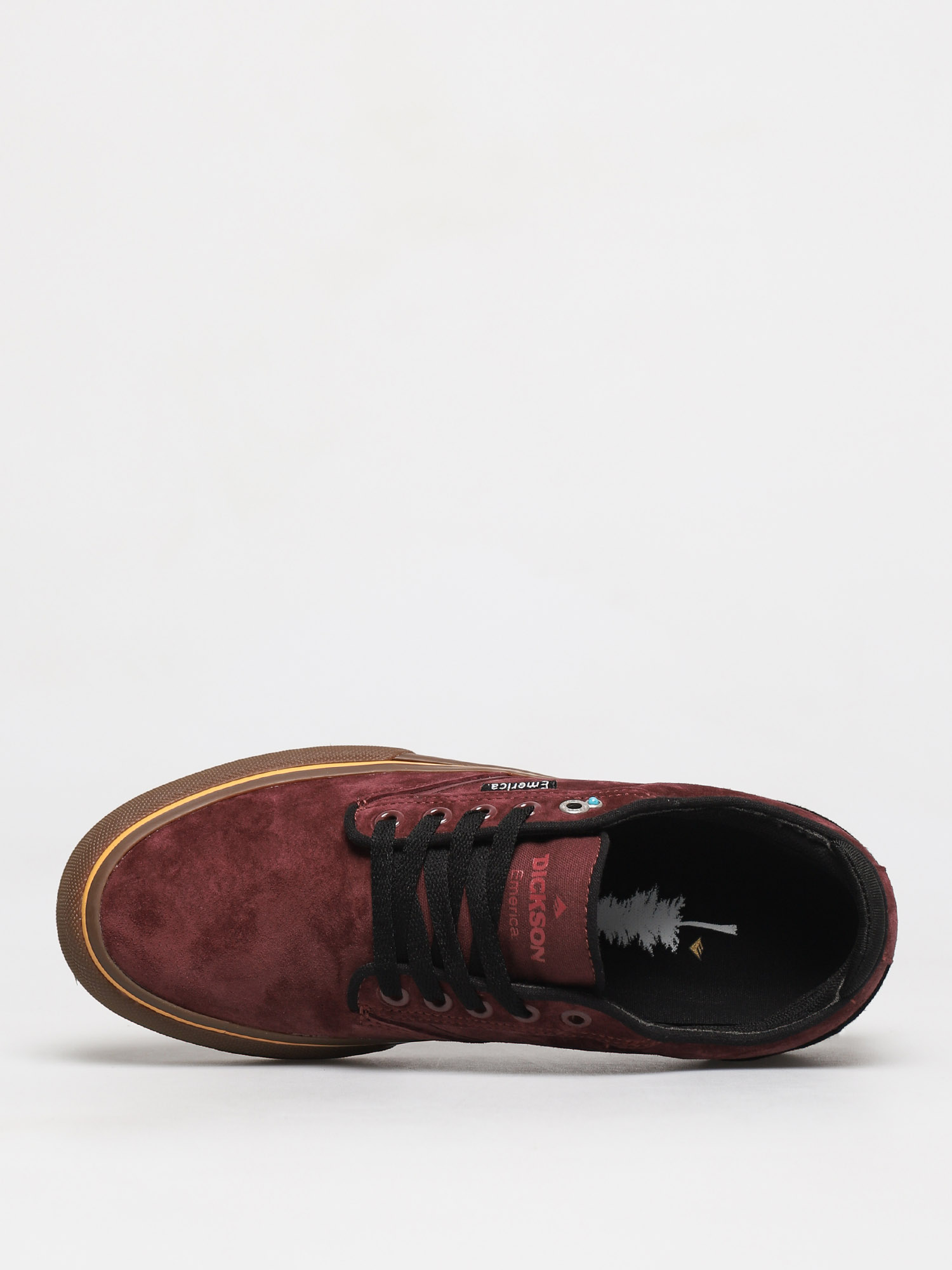 Buty Emerica Dickson (burgundy/gum)