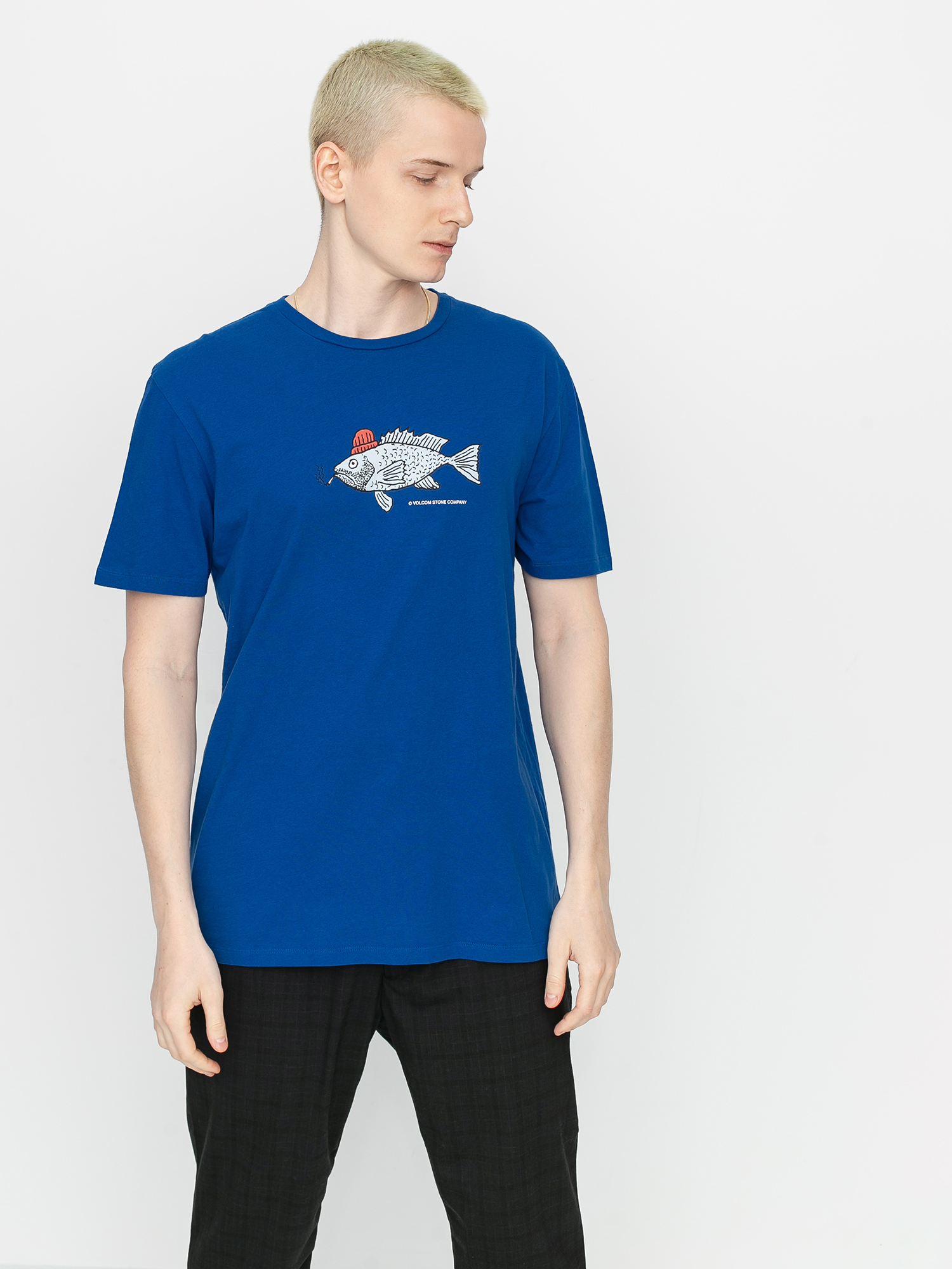 T-shirt Volcom Trout There Ltw (deep water)