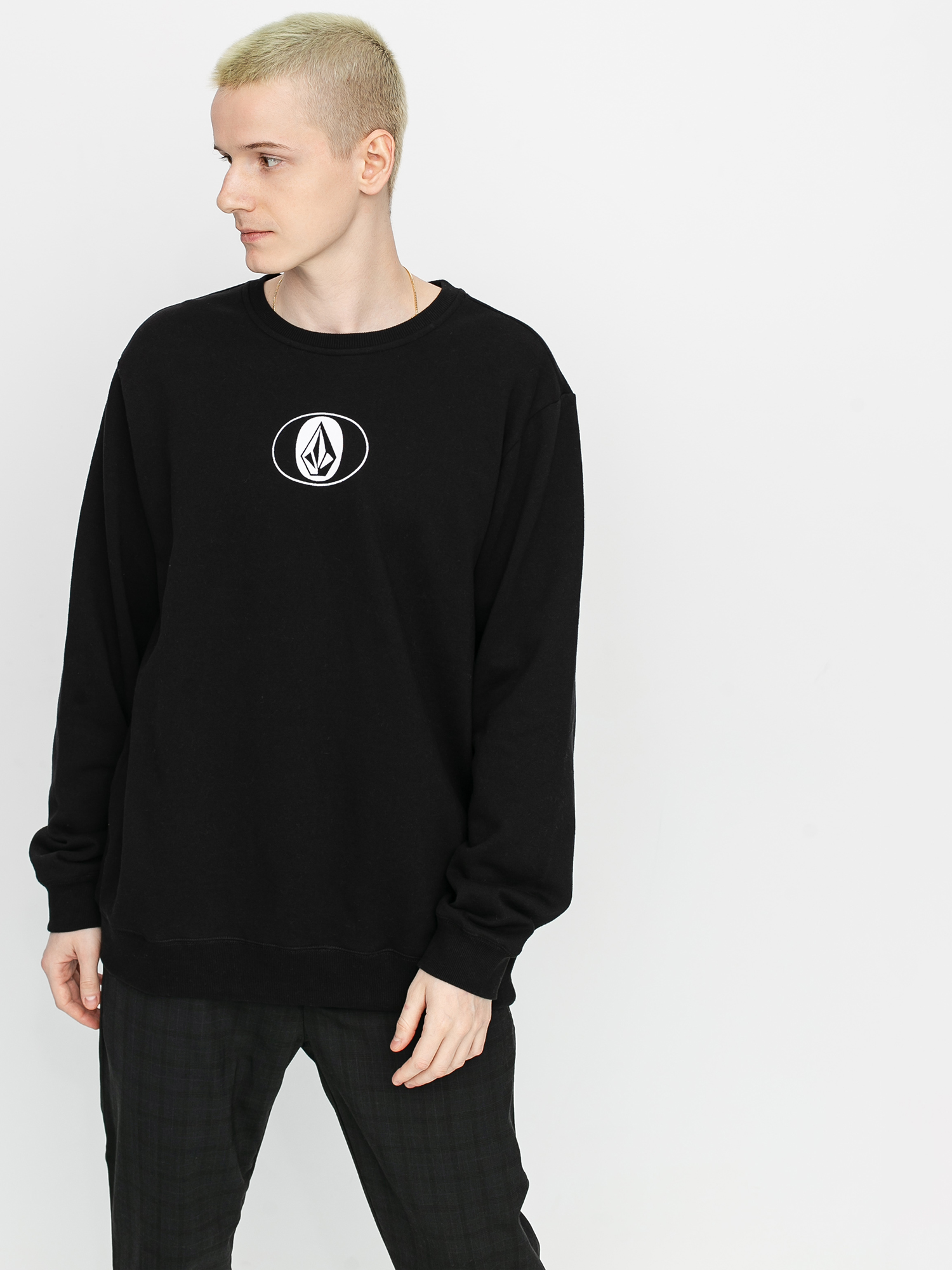 Bluza Volcom Ovalstone Crew (black)