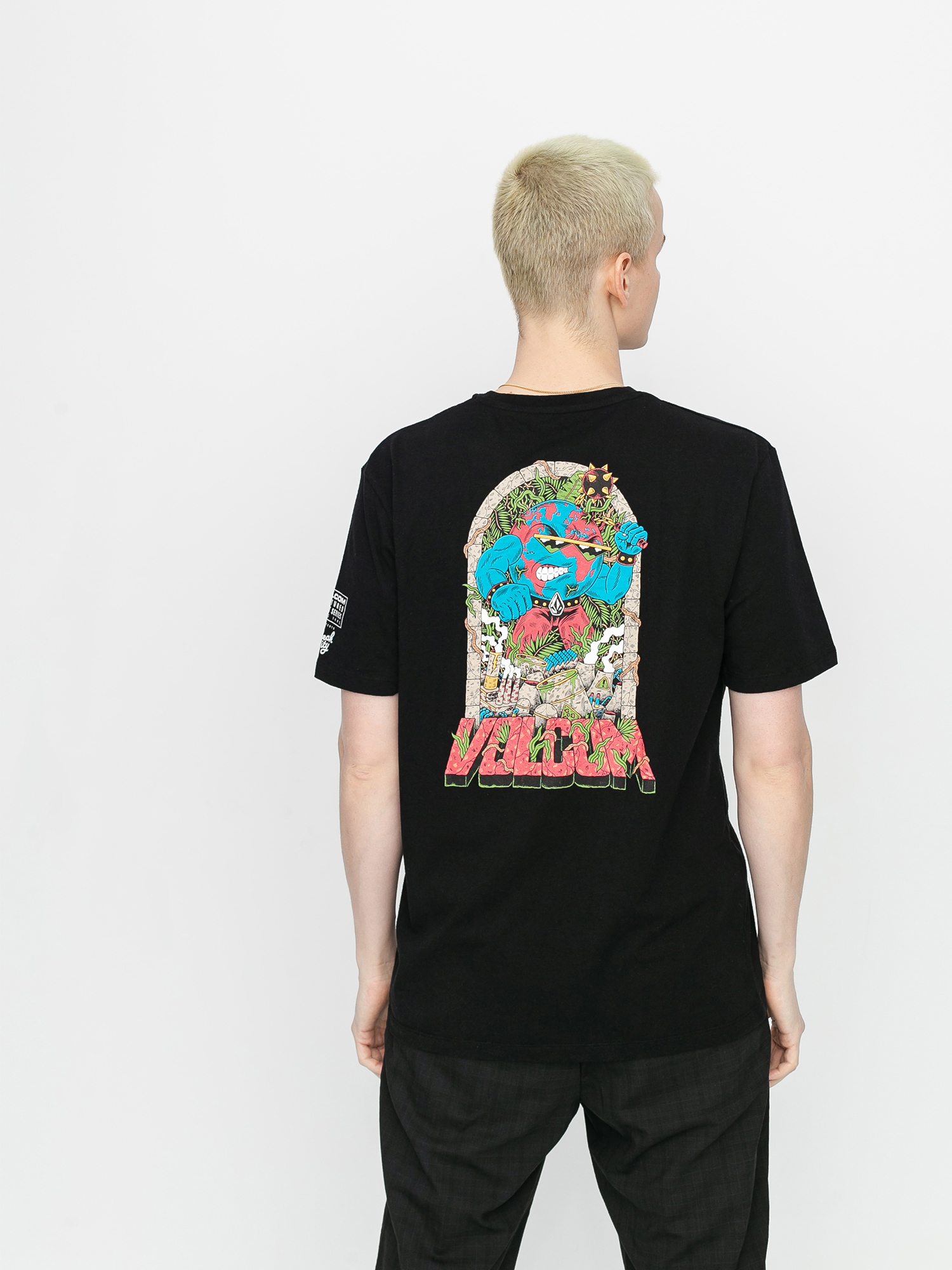 T-shirt Volcom Freaks City Fa (black)