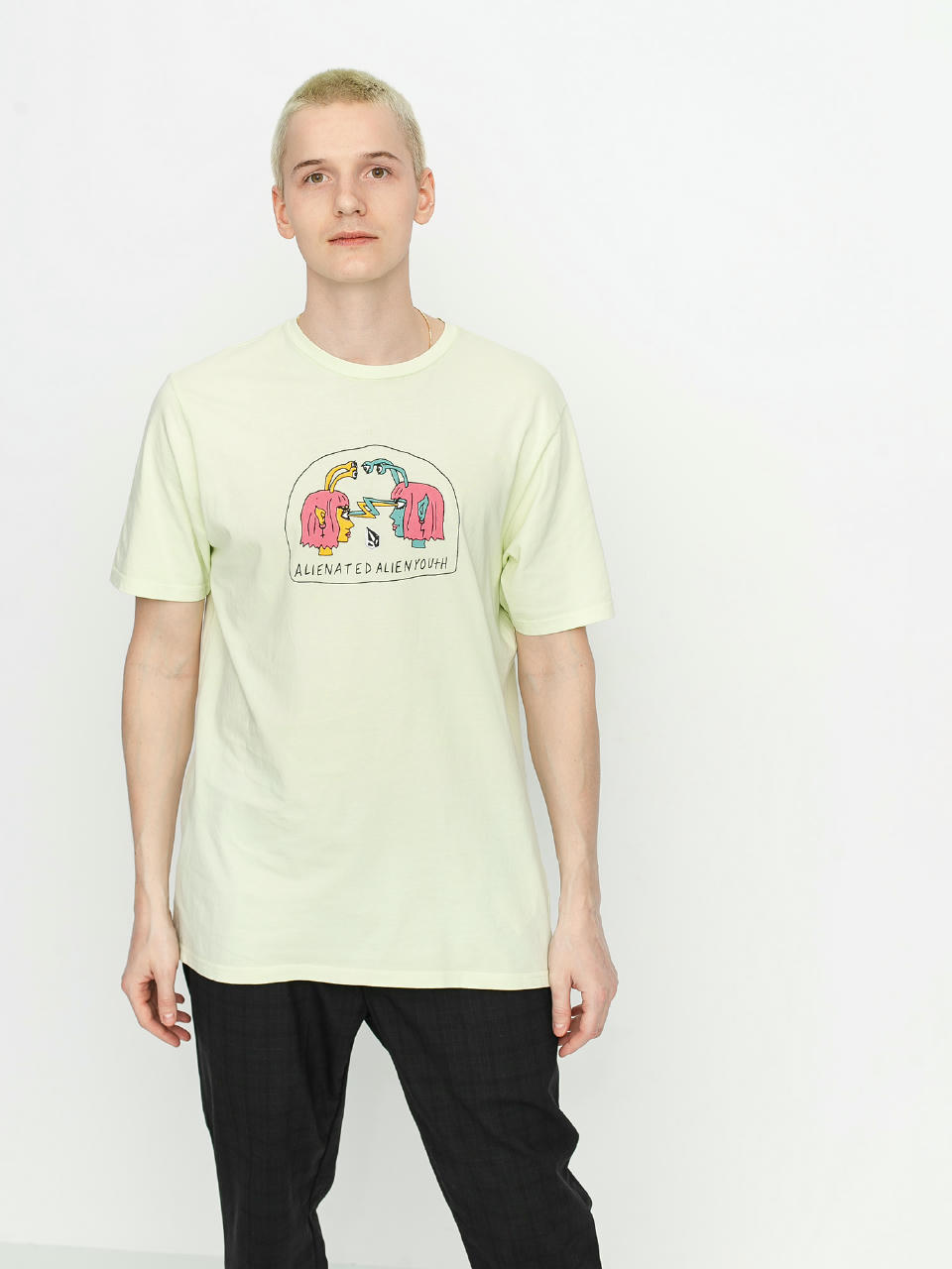 T-shirt Volcom Subjects (key lime)