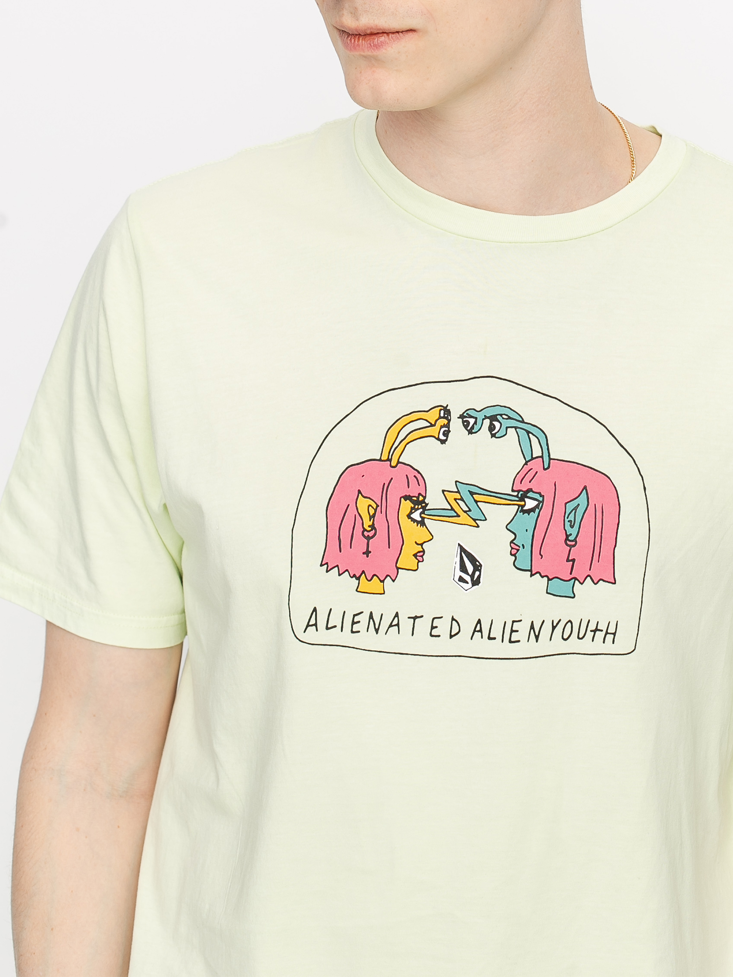 T-shirt Volcom Subjects (key lime)