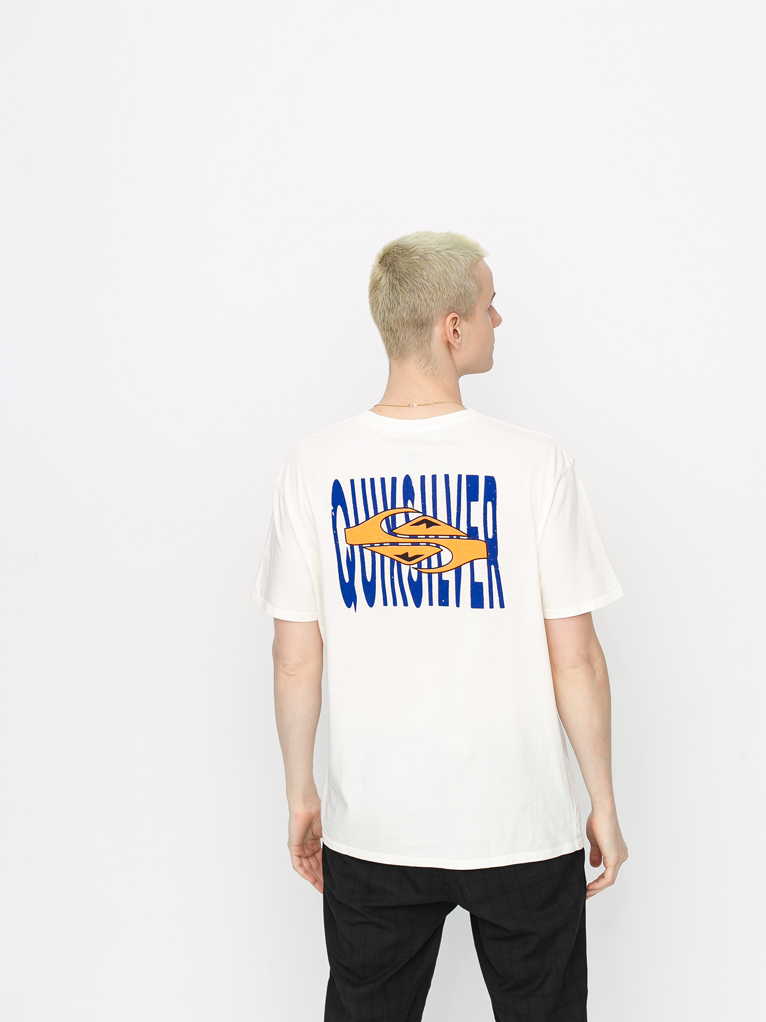 T-shirt Quiksilver Either Way (snow white)