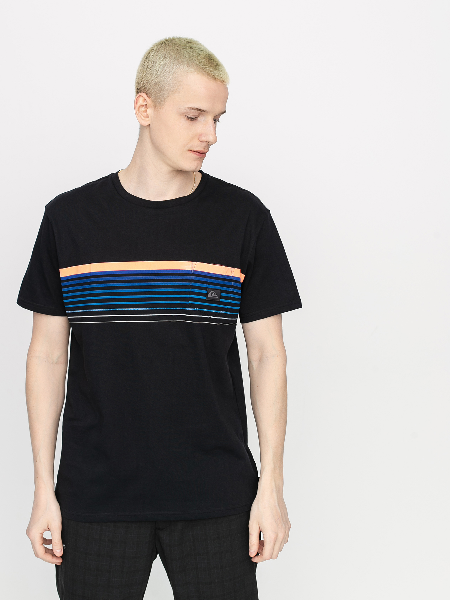 T-shirt Quiksilver Slab Pocket (black)