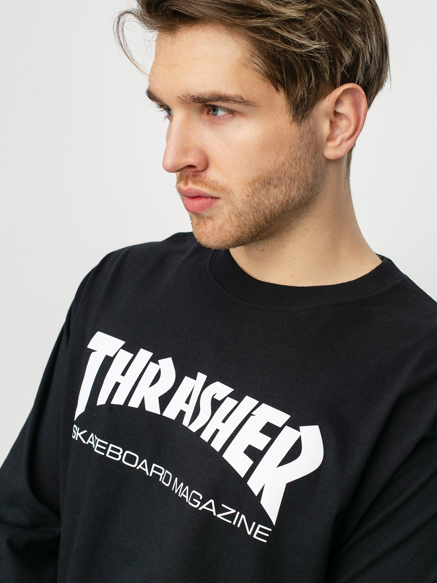 Longsleeve Thrasher Skate Mag (black)
