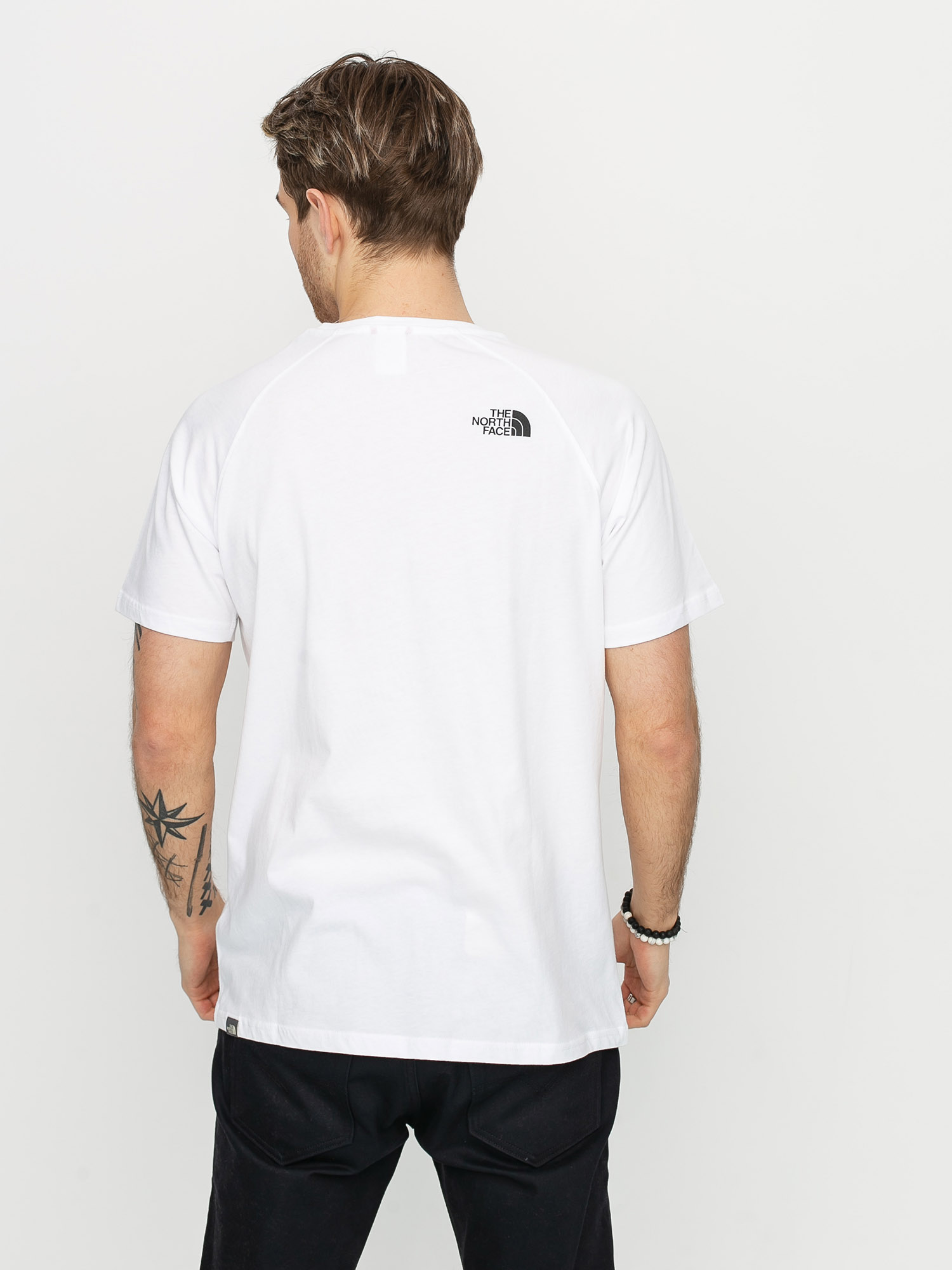T-shirt The North Face Raglan Redbox (white)