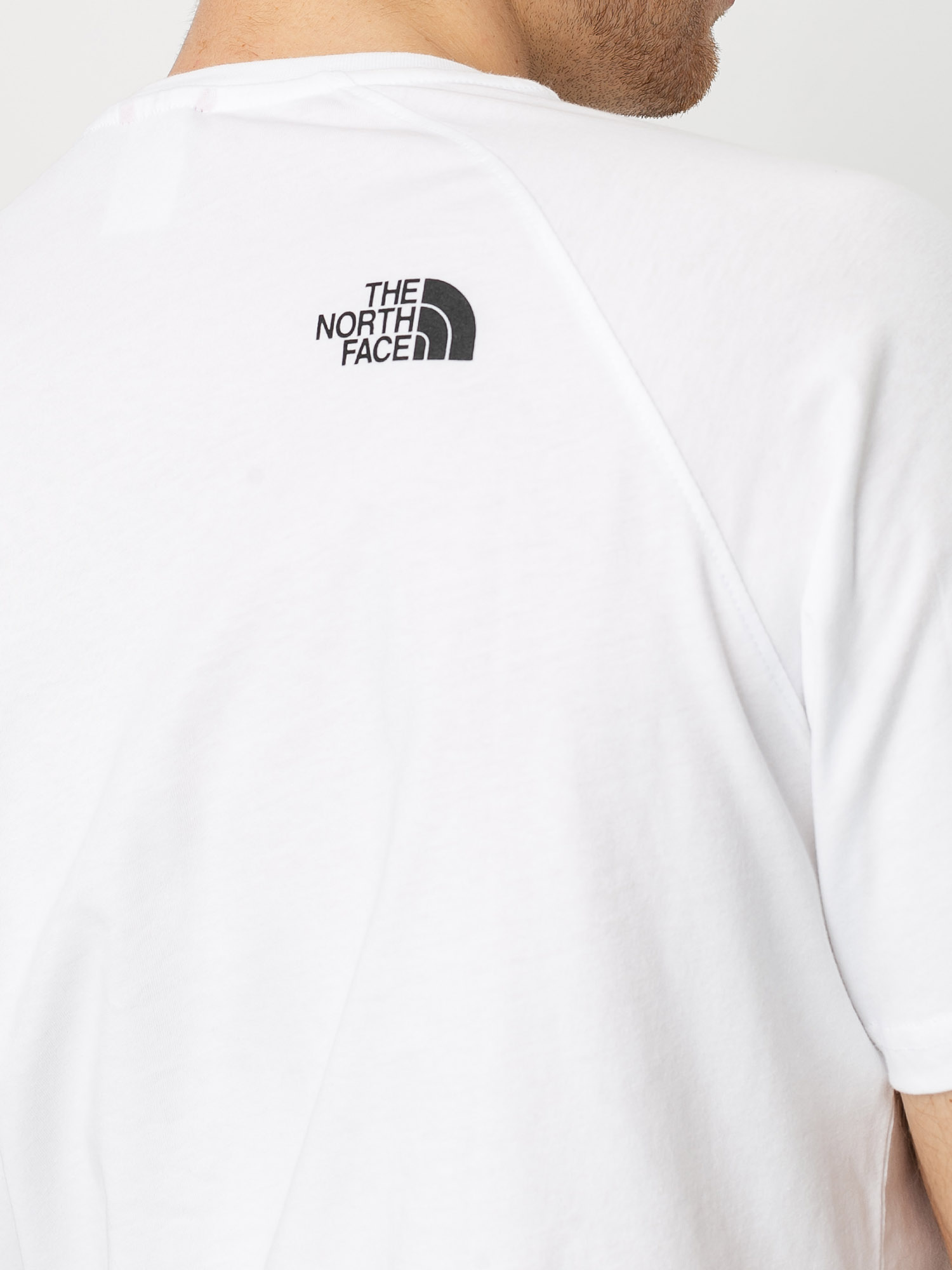 T-shirt The North Face Raglan Redbox (white)