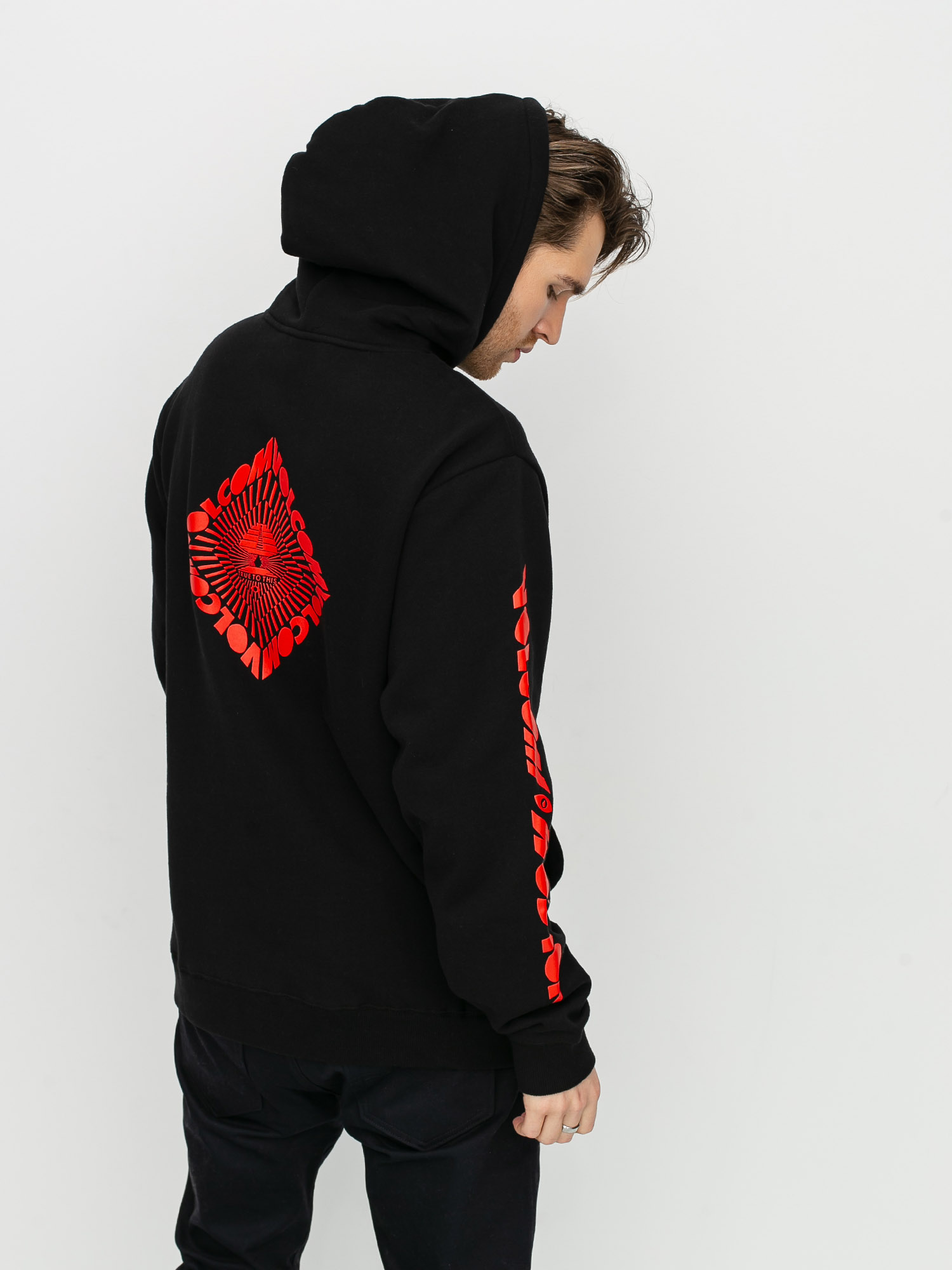 Bluza z kapturem Volcom Shoots HD (black)