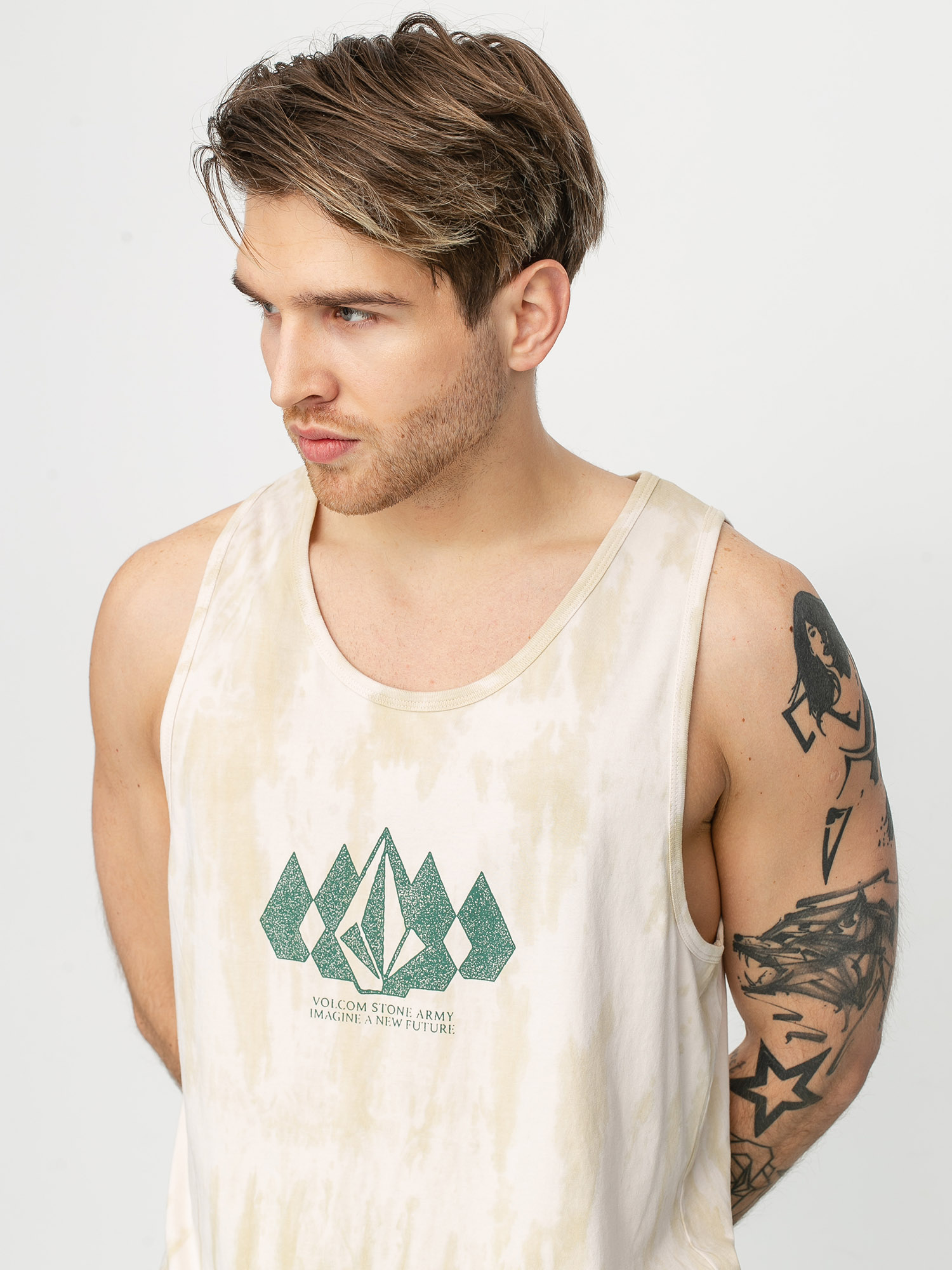 Koszulka Volcom Stone Army (mossstone)