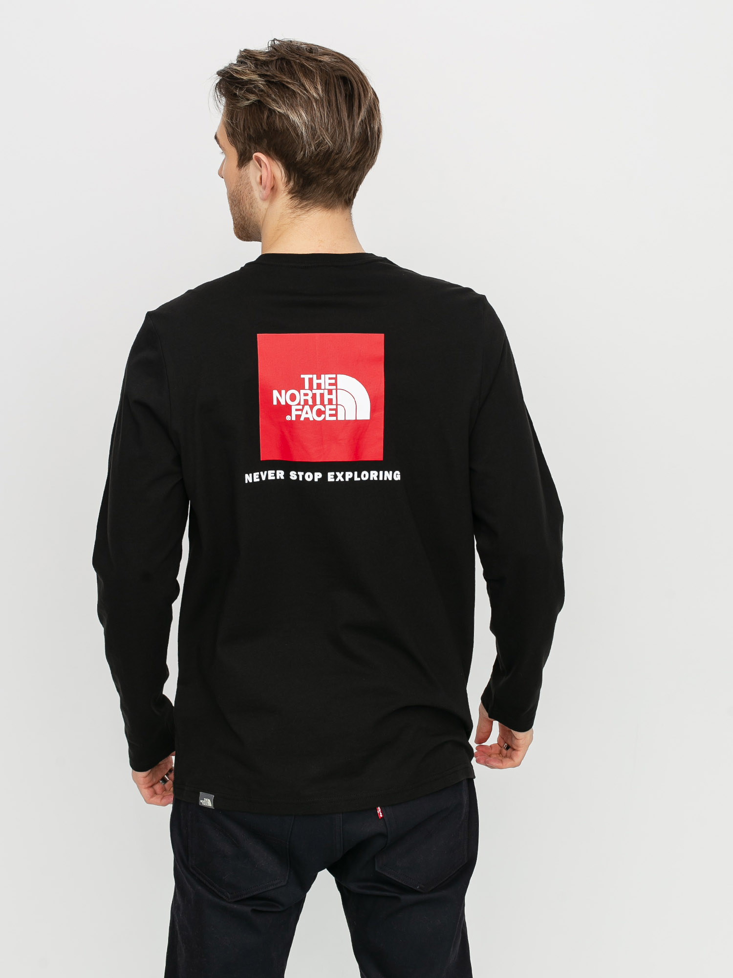 Longsleeve The North Face Redbox (black)