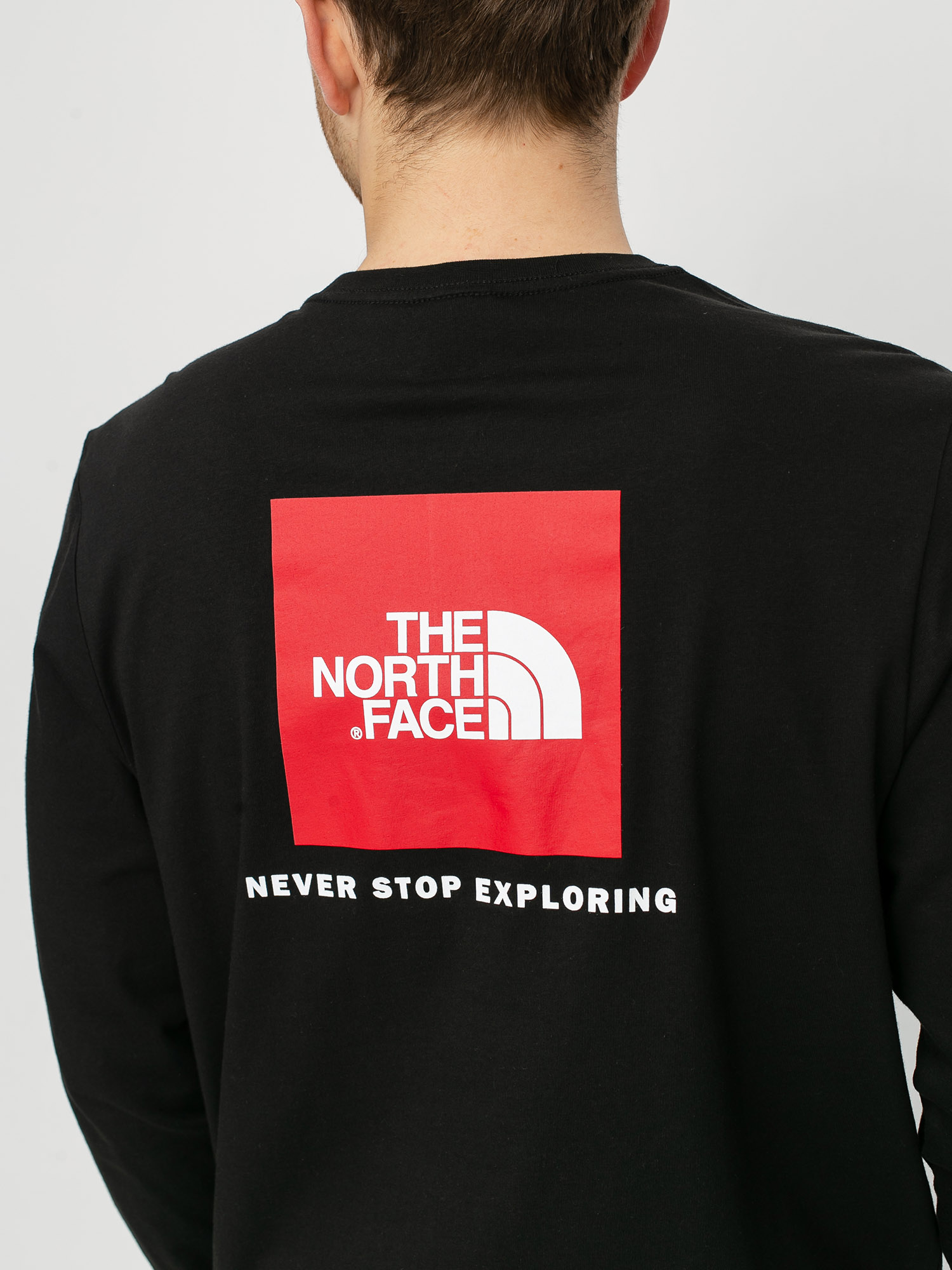 Longsleeve The North Face Redbox (black)