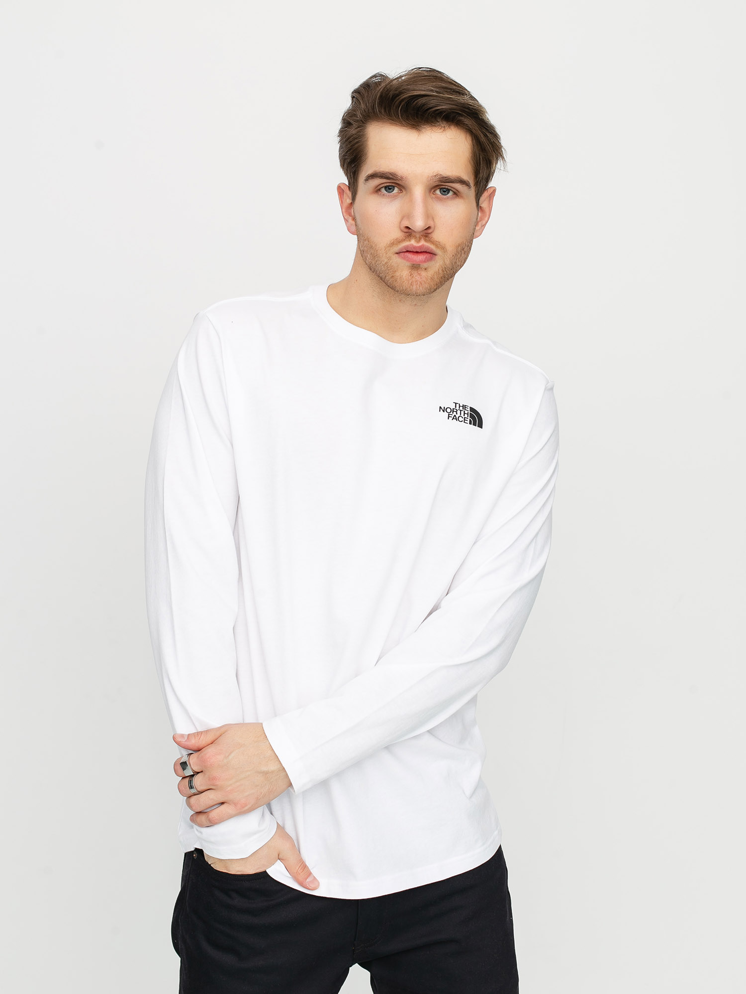 Longsleeve The North Face Redbox (white)
