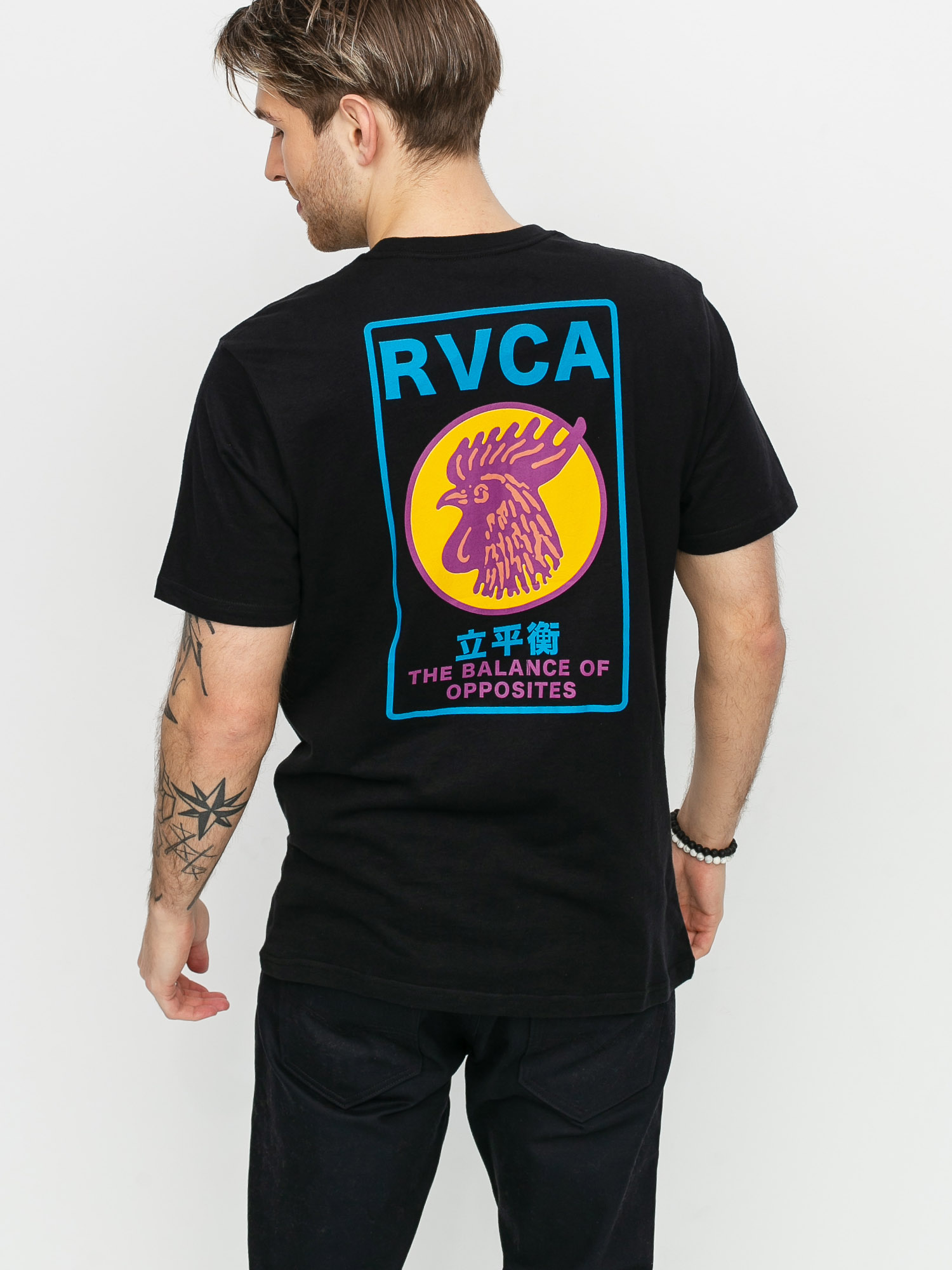 T-shirt RVCA Take Out (black)