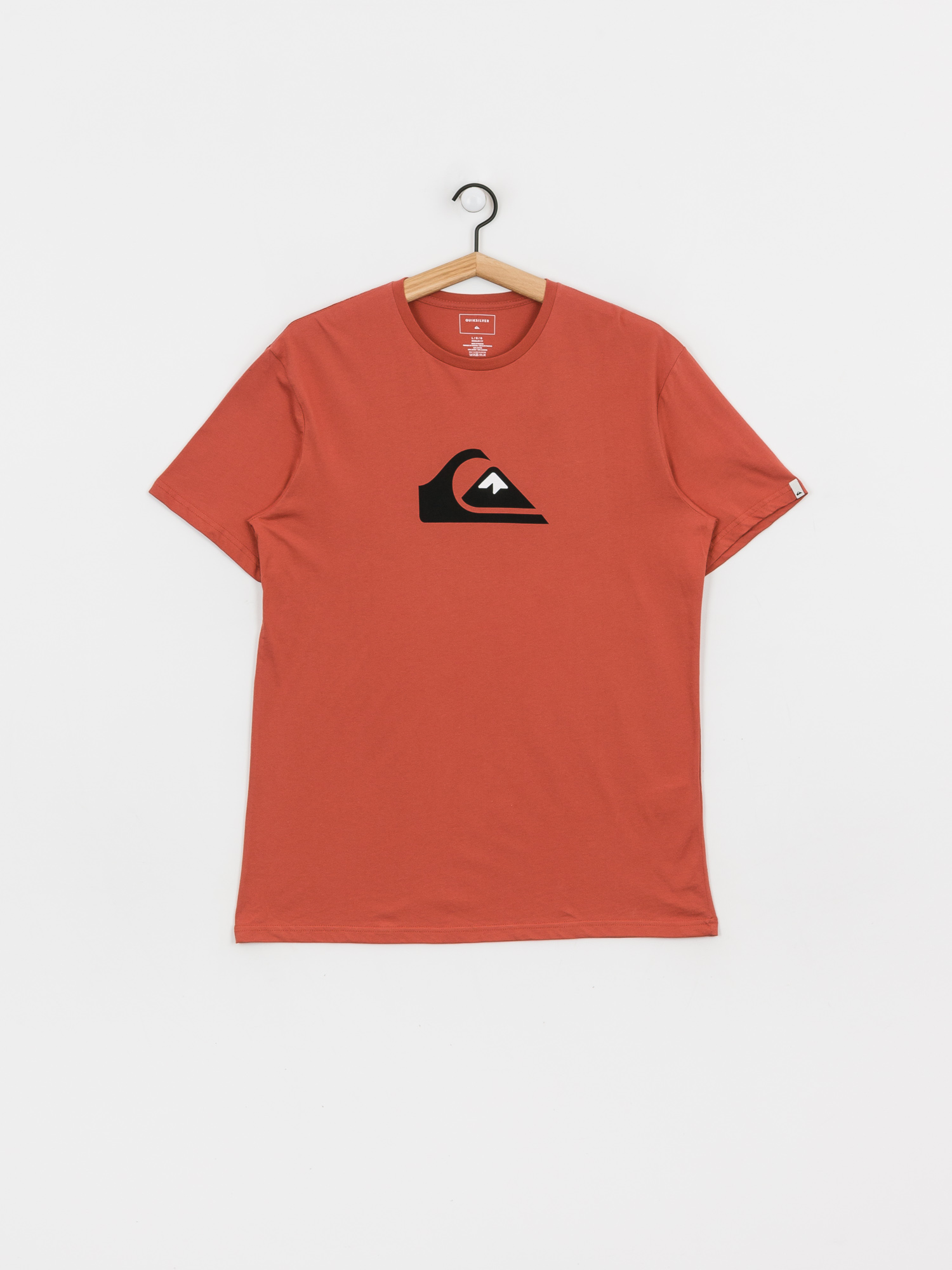 T-shirt Quiksilver Comp Logo (redwood)