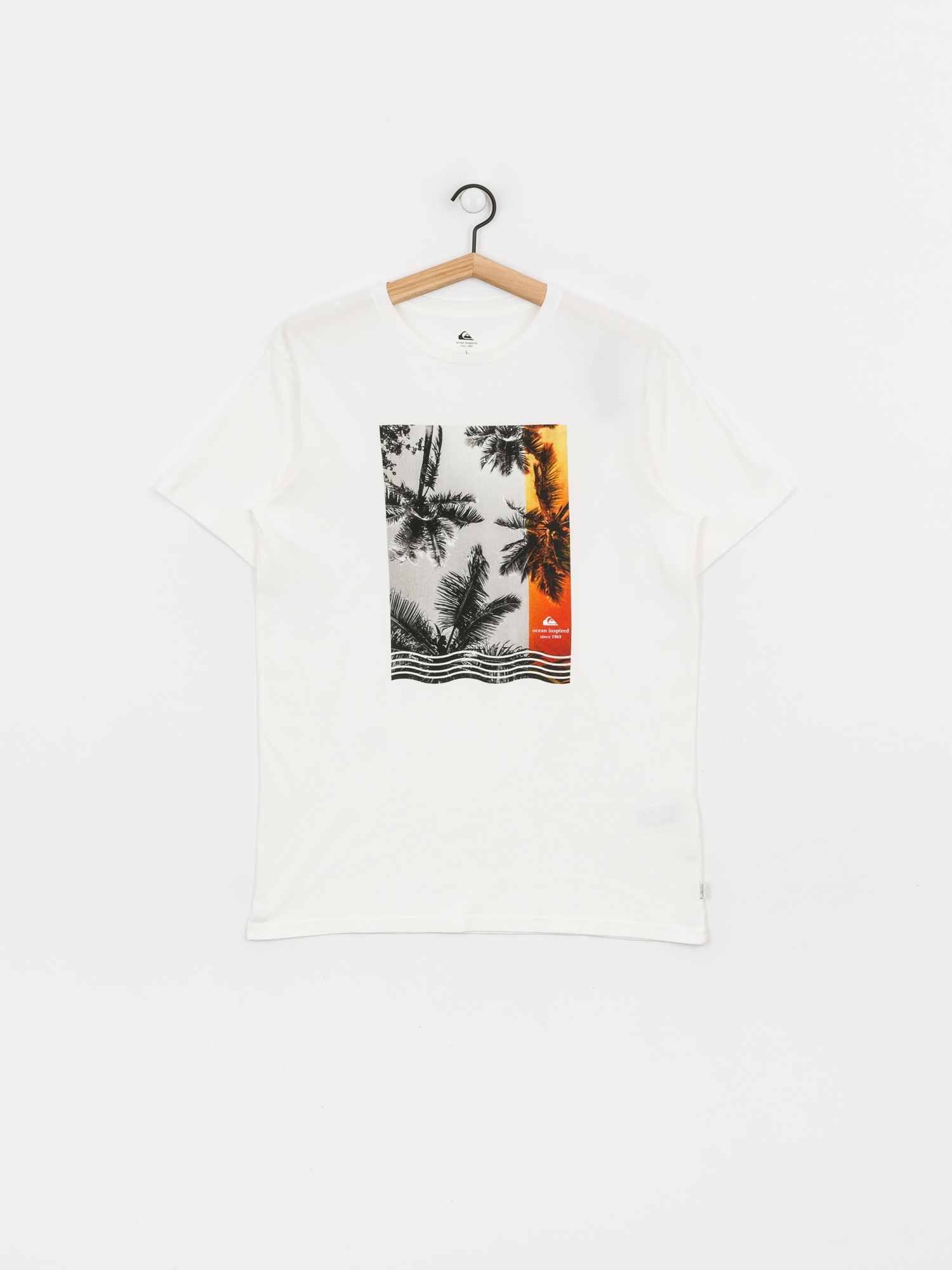 T-shirt Quiksilver Parallel Lives (snow white)