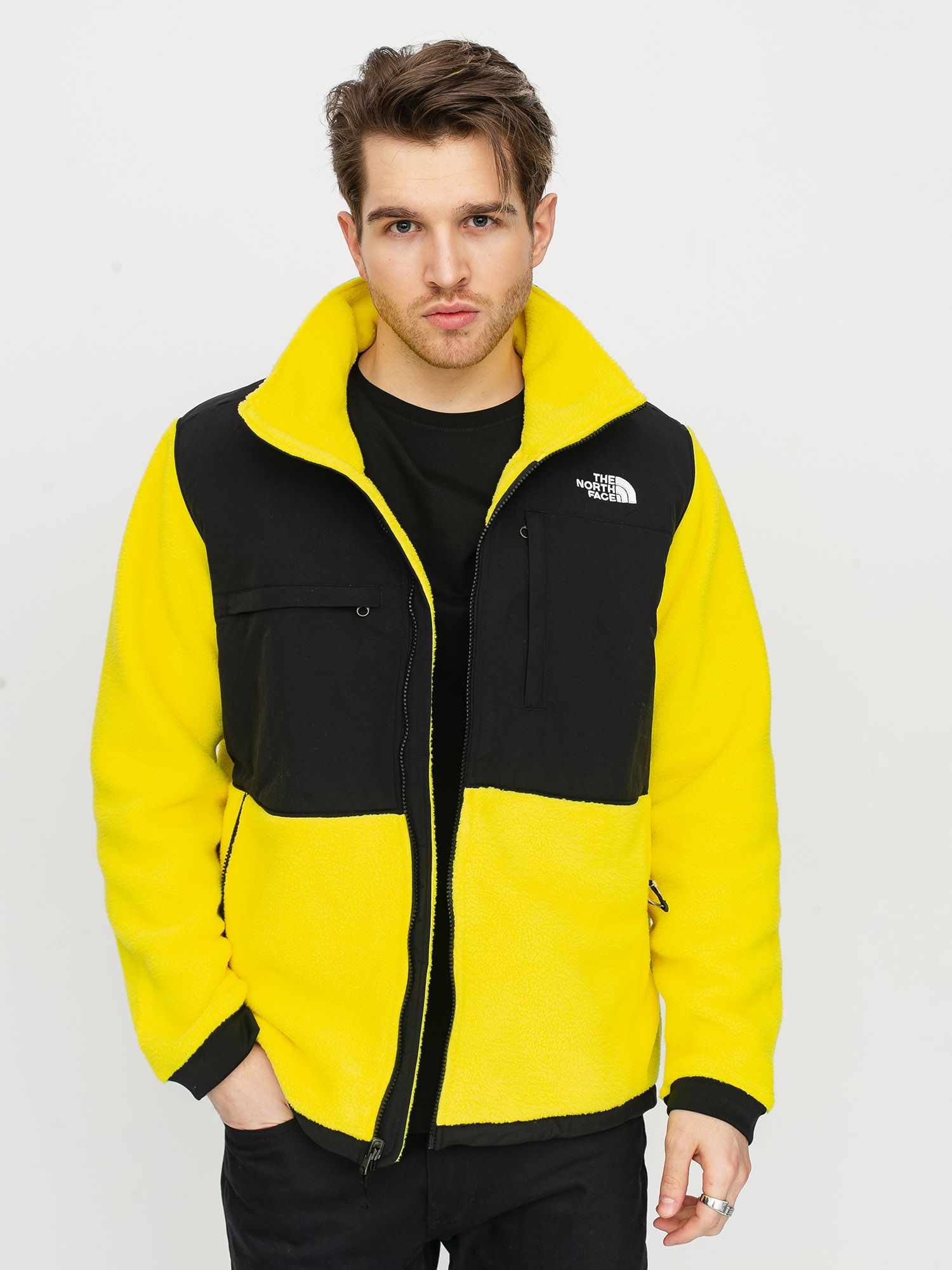 Męski Polar The North Face Denali 2 (lemon/black)