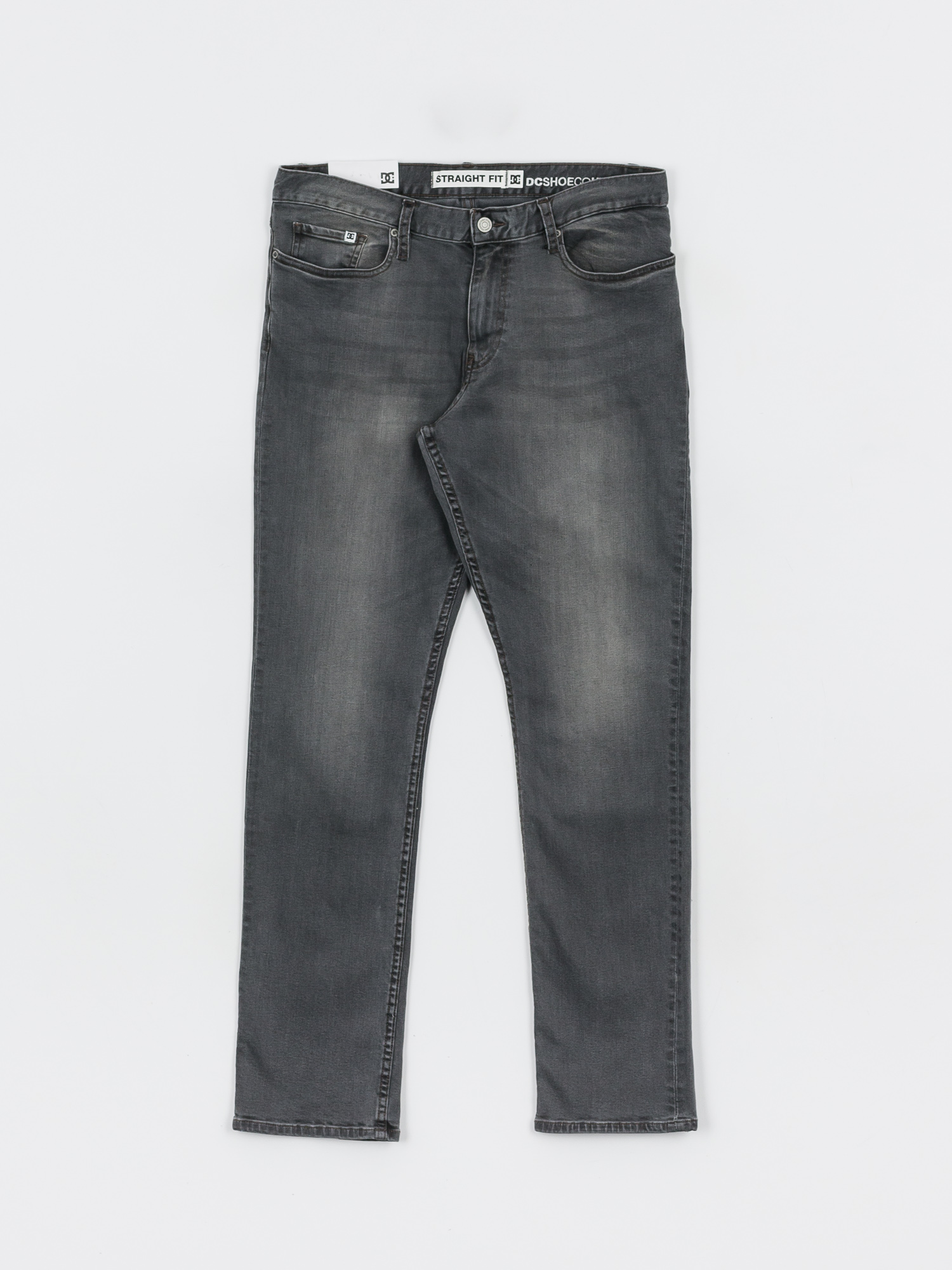 Spodnie DC Worker Straight Stretch (light grey)