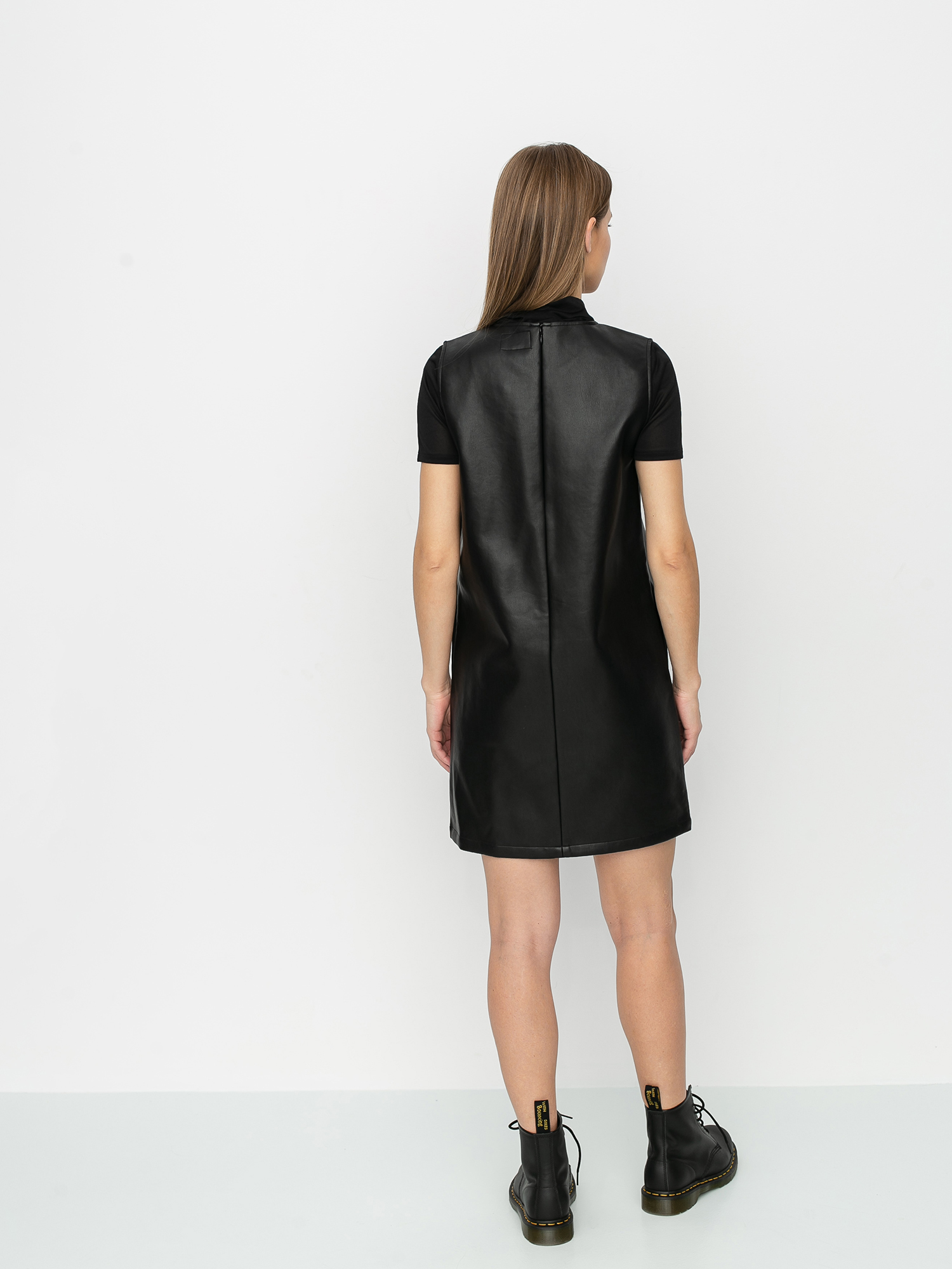 Sukienka Stussy Pu Shift Wmn (black)