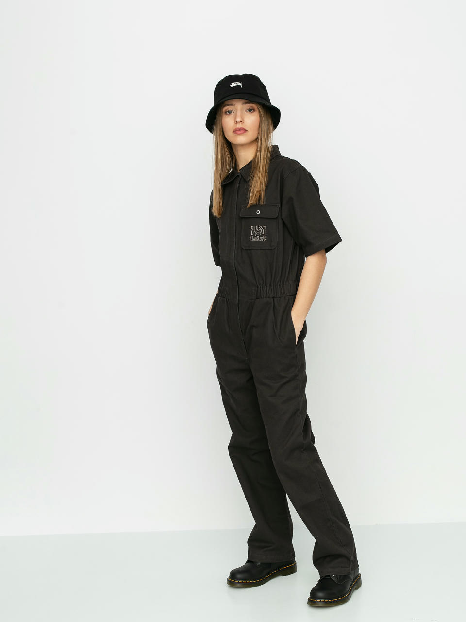 Damski Kombinezon Stussy Work Suit (black)