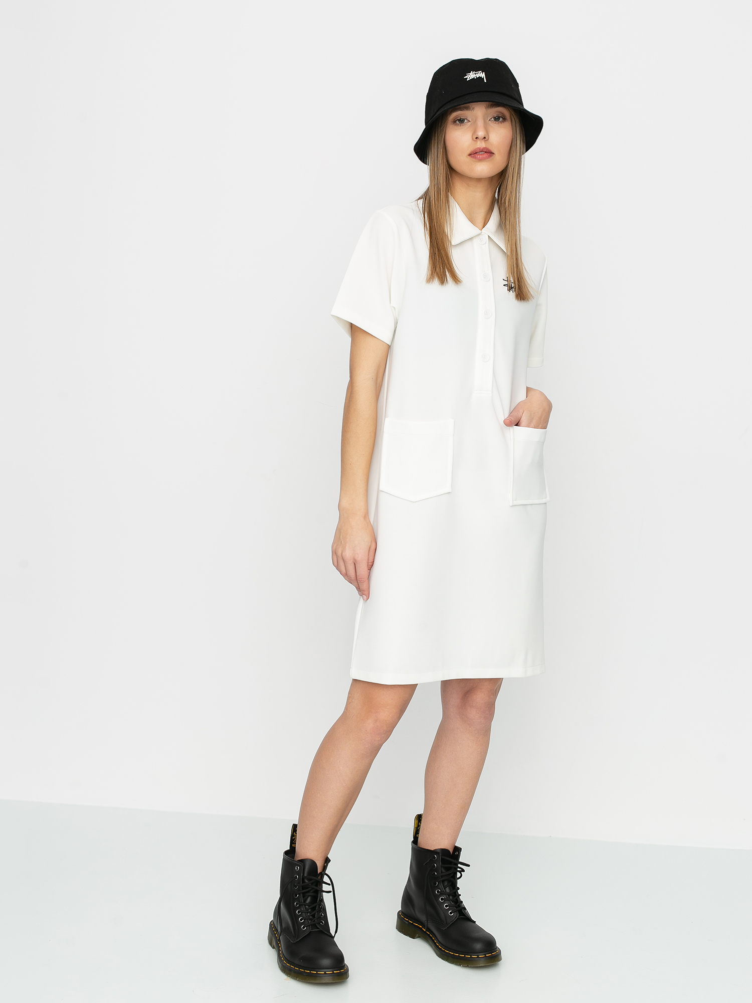Sukienka Stussy Poly Knit Wmn (white)