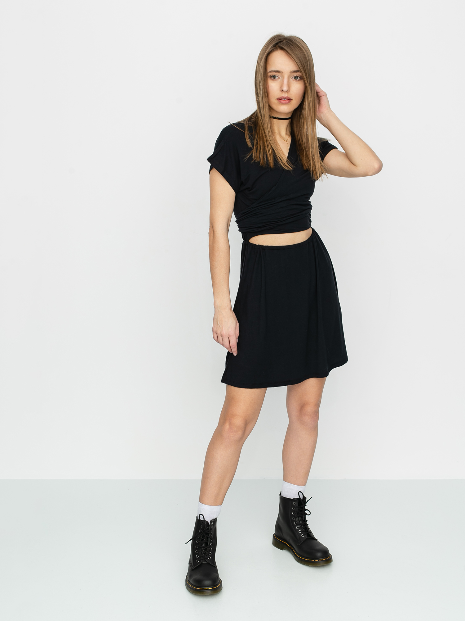 Sukienka Volcom Coco Tie Front Wmn (black)