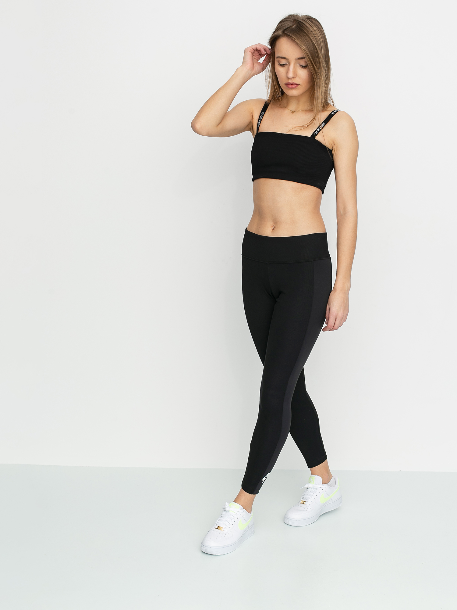 Koszulka Nike Top Jdi Rib Wmn (black)