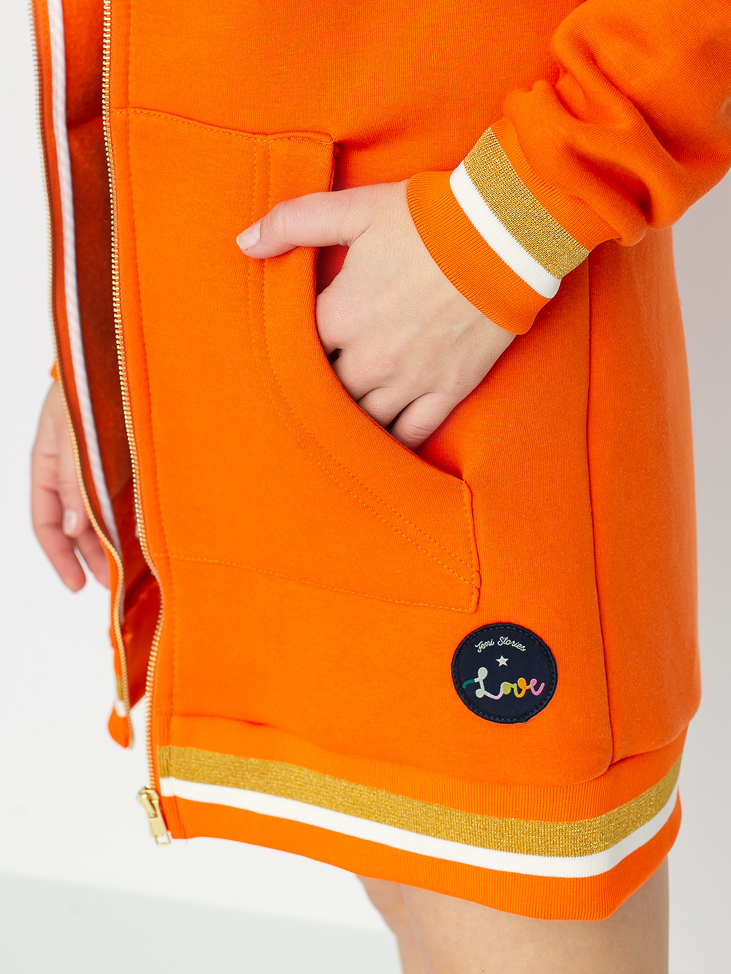 Bluza z kapturem Femi Stories Naria ZHD Wmn (org)