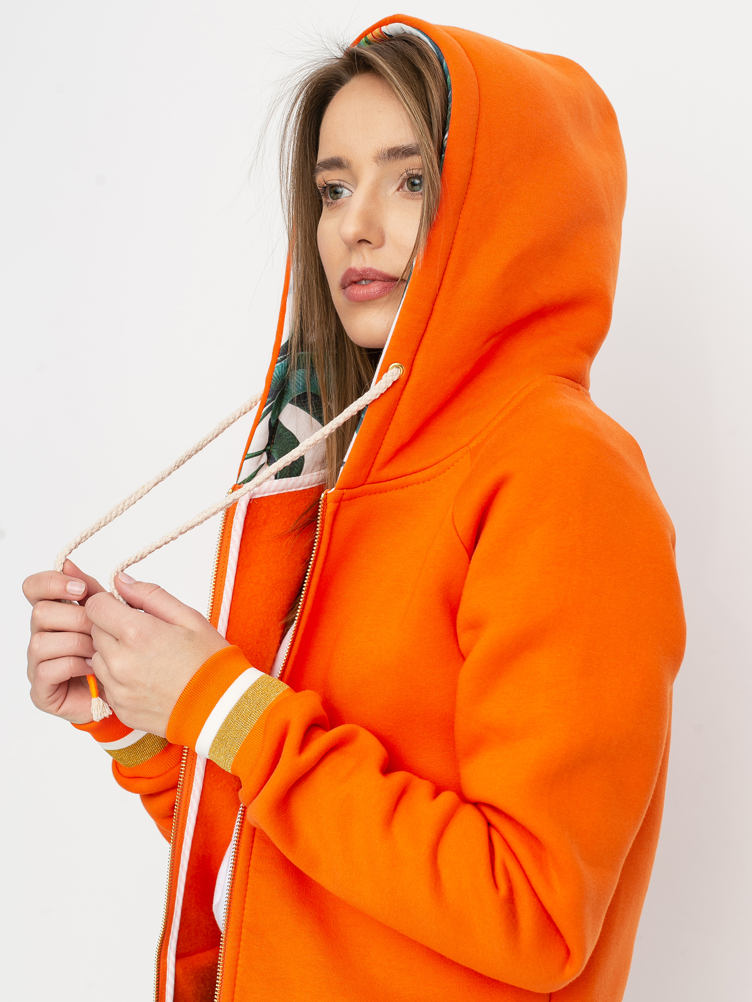 Bluza z kapturem Femi Stories Naria ZHD Wmn (org)