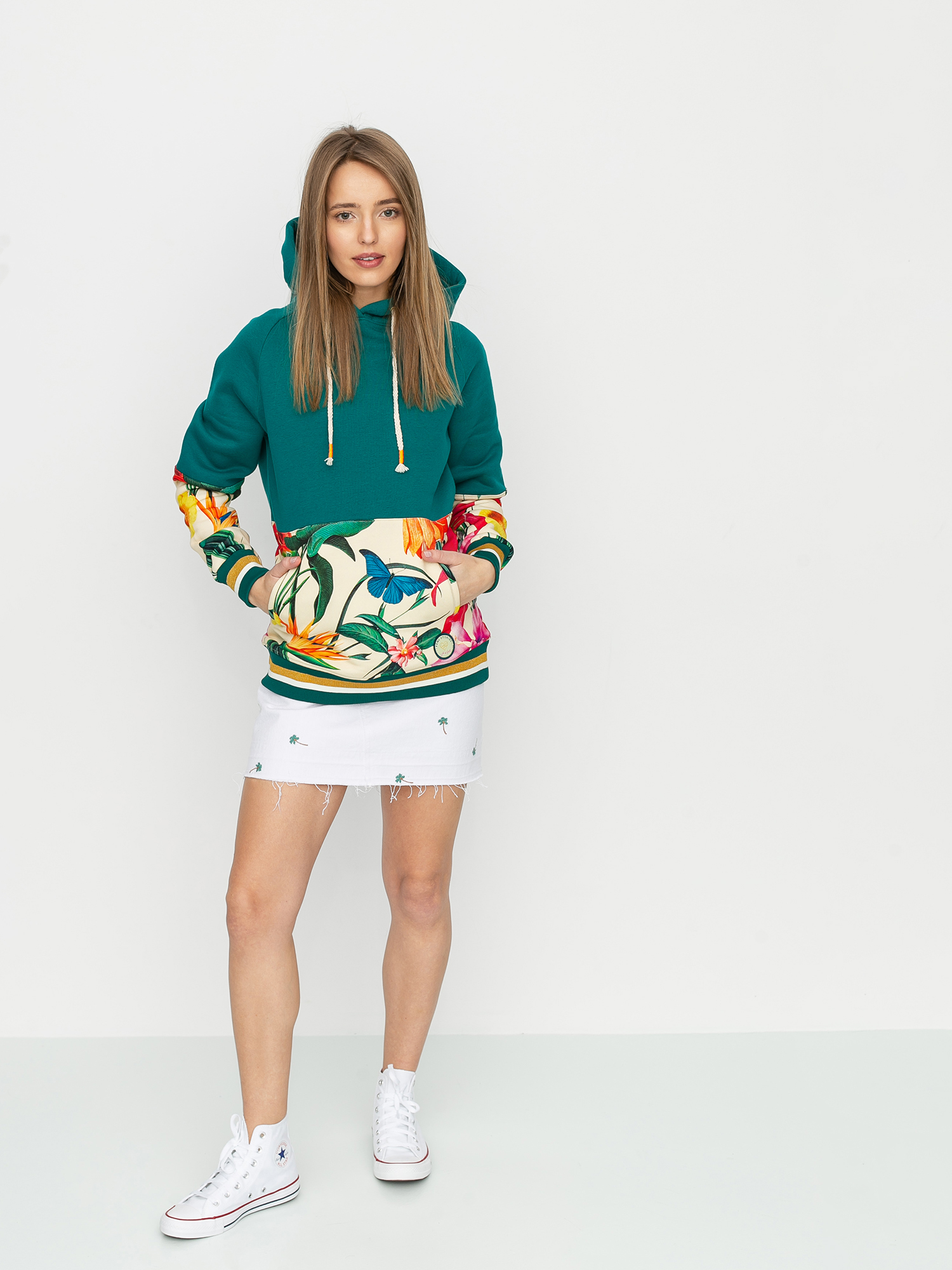Bluza z kapturem Femi Stories Kenta Wmn (mdw)