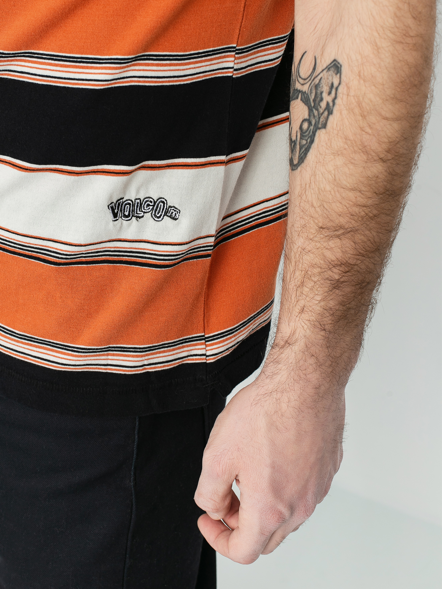 T-shirt Volcom Chromatic Crew (burnt orange)