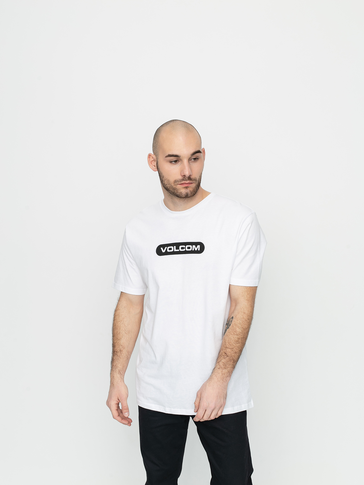 T-shirt Volcom New Euro Bsc (white)