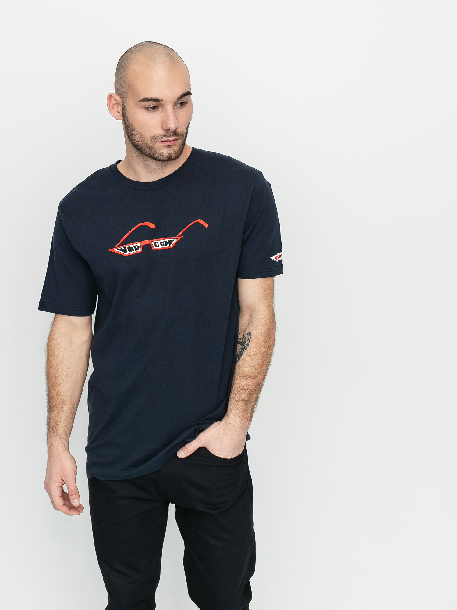 T-shirt Volcom Volifornia Bsc (navy)